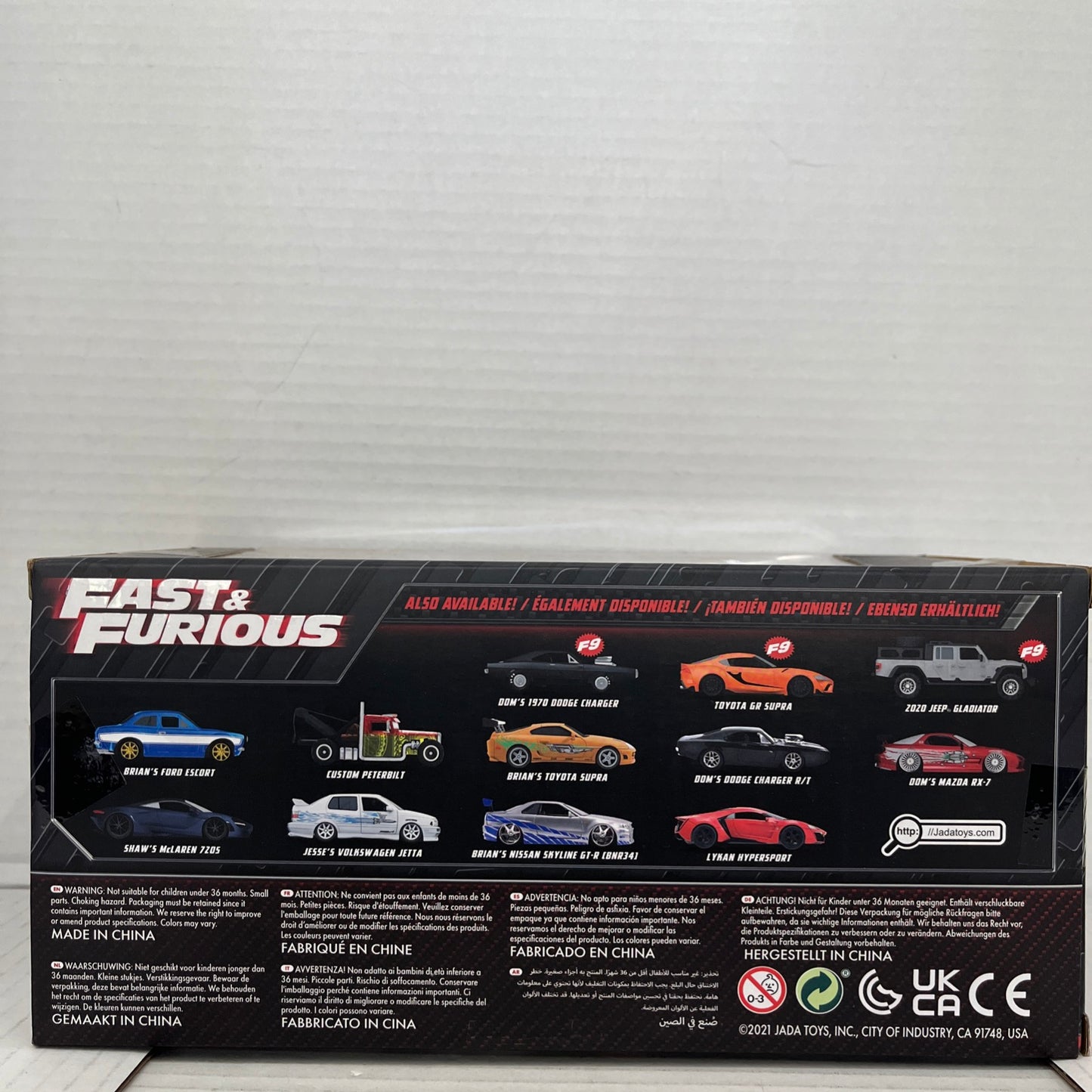 NEW Jada Toys 30756 Fast and Furious TEGO'S PONTIAC FIREBIRD 1:24 Scale Die-Cast