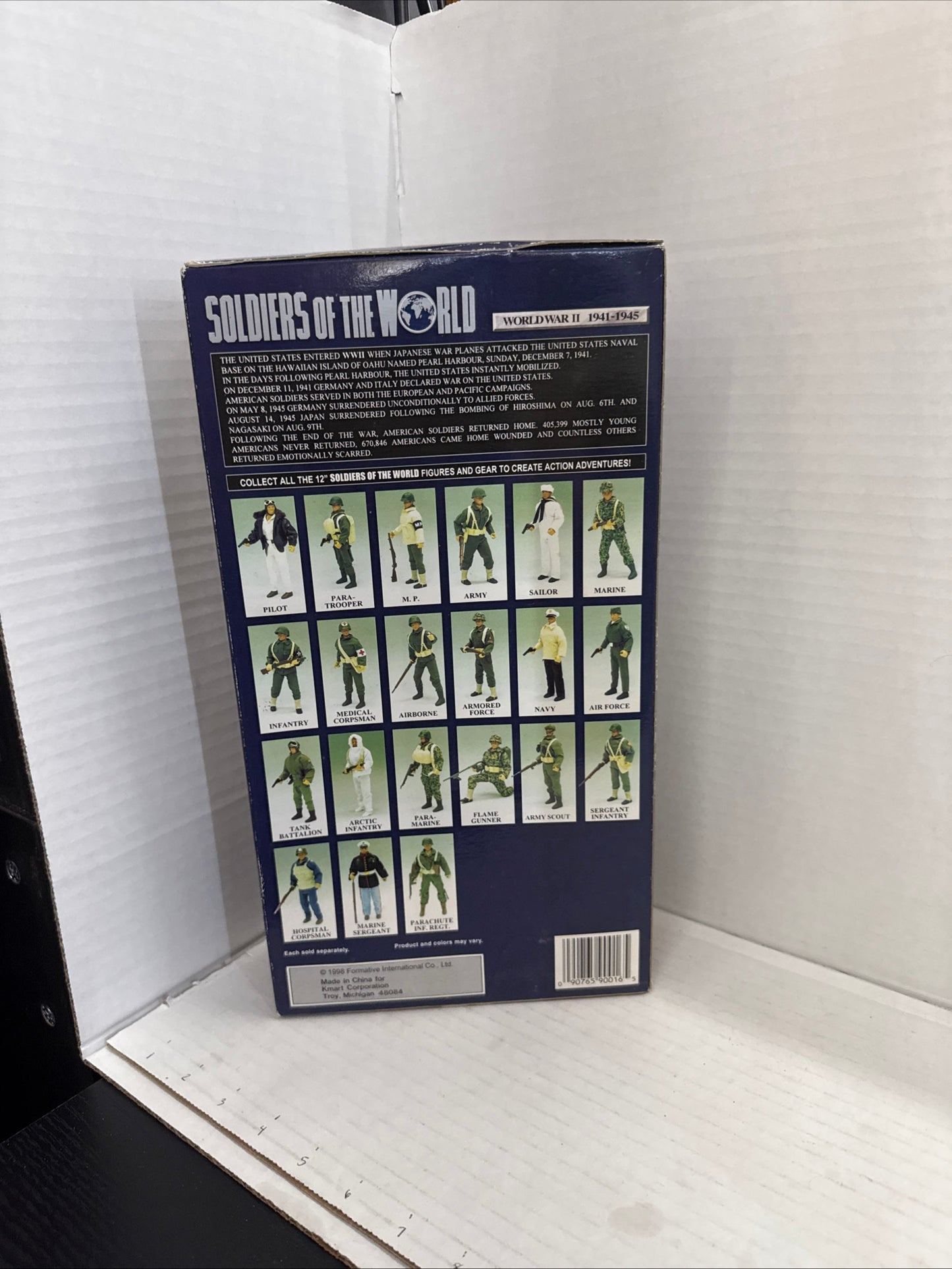 Soldiers of the WORLD, WWII 1941-45, Armored Force Action Figure, New