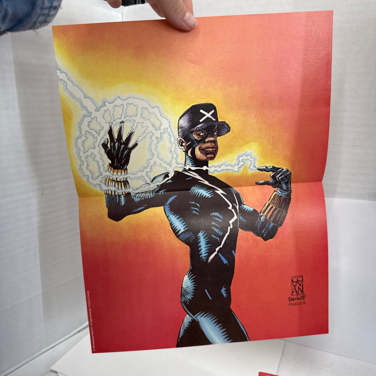 Static #1 Platinum (DC Comics June 1993) 1st AppearOf Static Shock. Posters/card