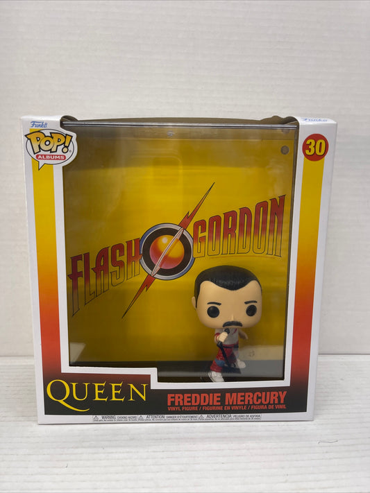 Funko Pop! Album Cover with Case: Freddie Mercury: Flash Gordon #30