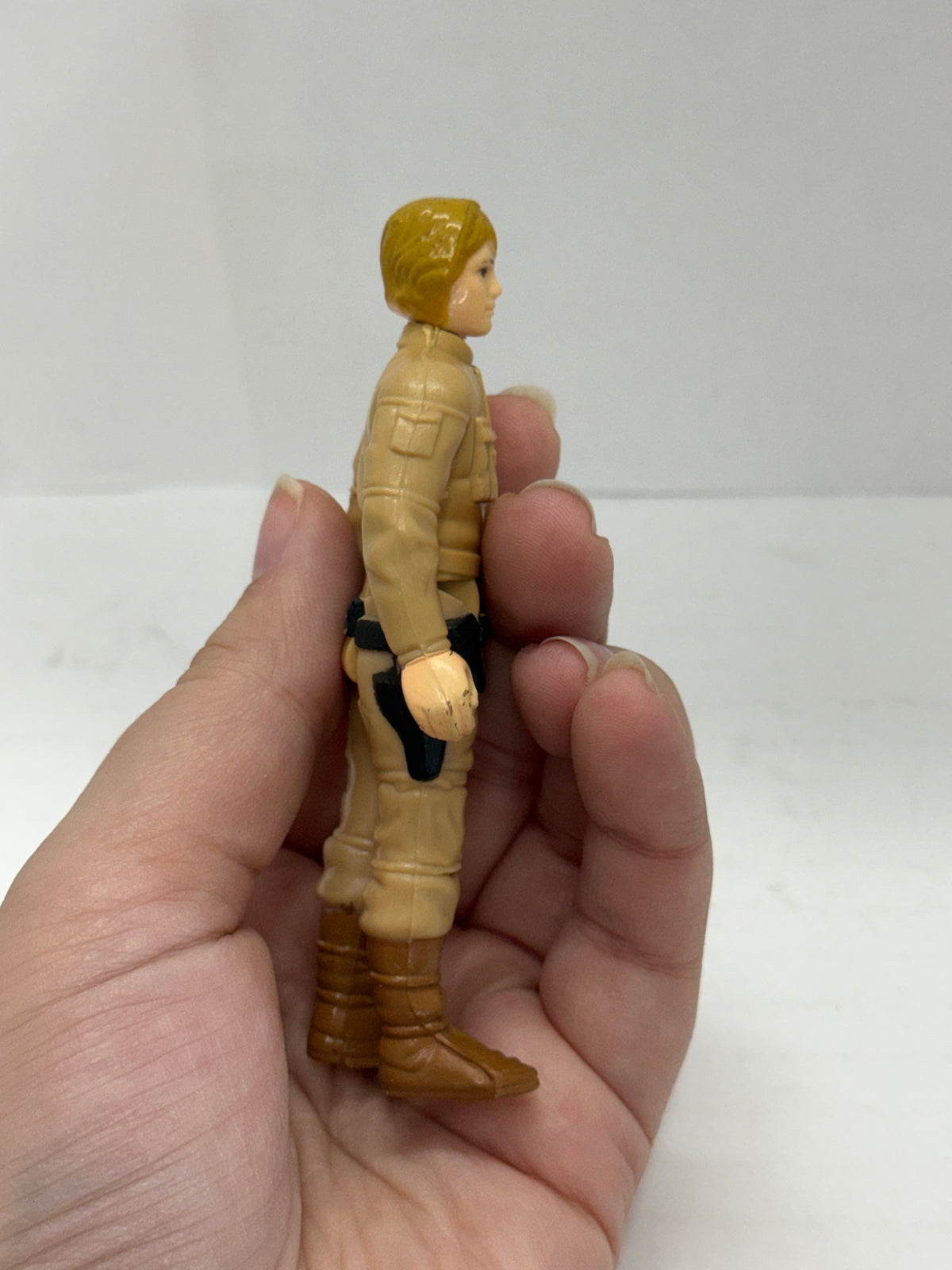 Vintage 1980 Kenner Star Wars Luke Skywalker Bespin Fatigues COO HK Hair Variant