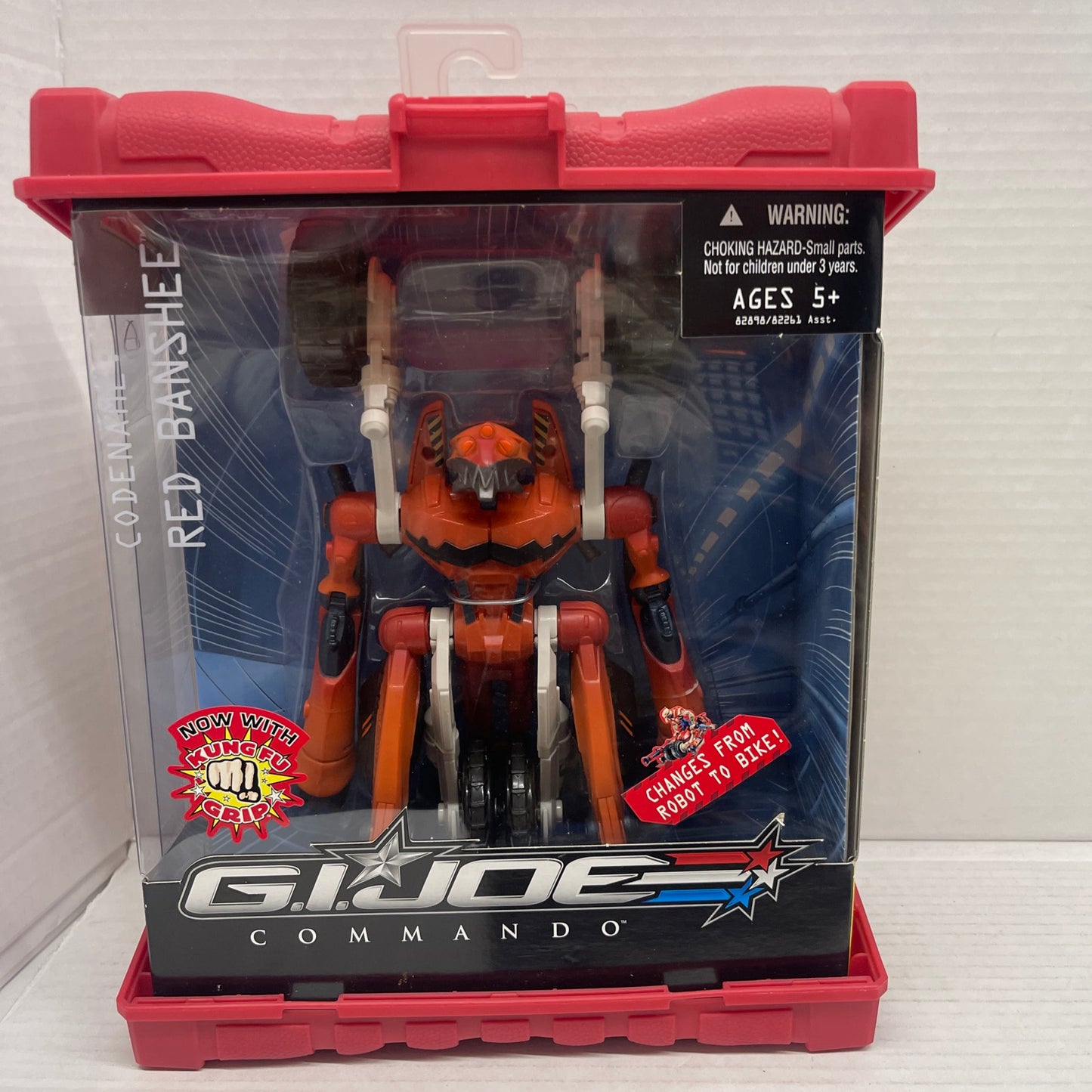 GI Joe Commando Codename Red Banshee Action Figure NEW 2007 Sigma 6 RARE