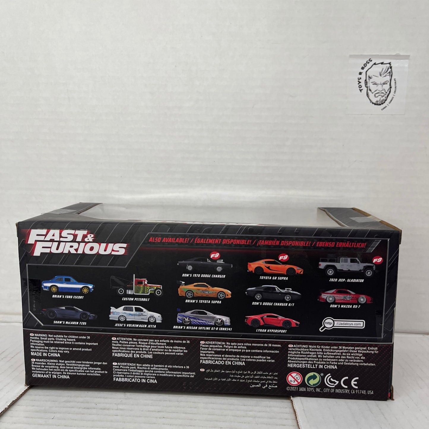 NIB Jada Toys 99514 Fast & Furious Brian's Subaru Impreza WRX STI 1:24 Die-Cast