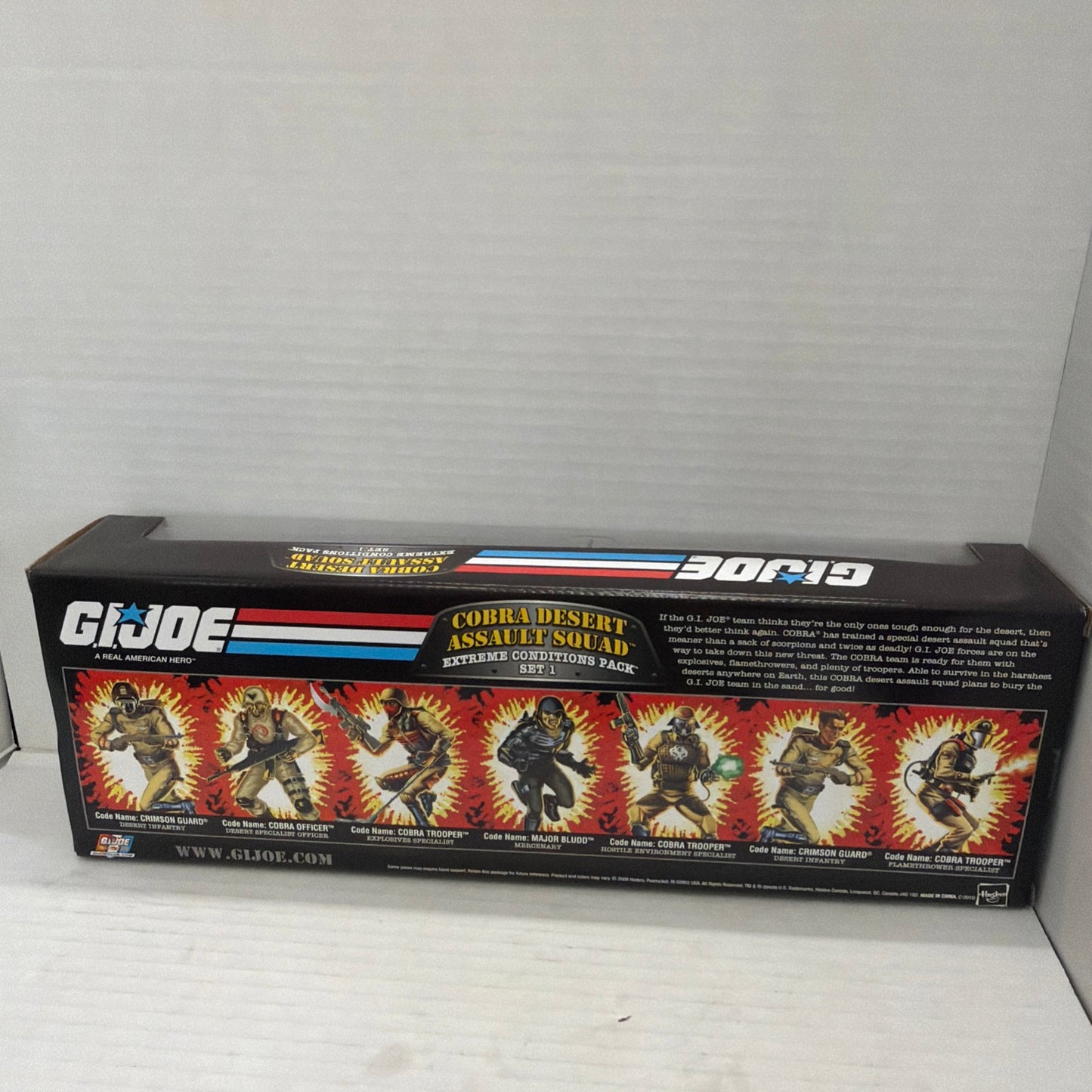Desert Assault Squad 7 Pack G.I. JOE COBRA 25th Extreme Conditions MIB NEW