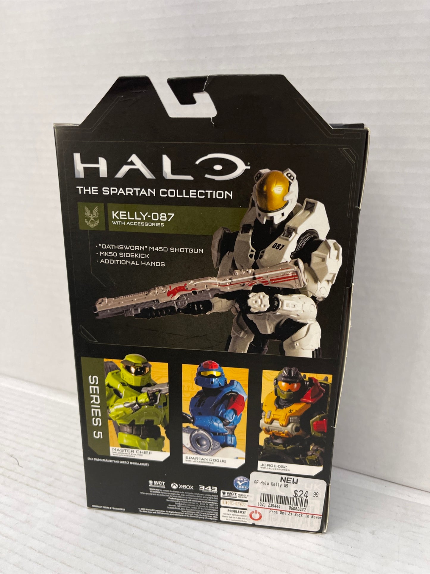 Jazwares HALO Kelly 087 Spartan Collection Wave 5 - 6.5 Inch Action Figure. s3