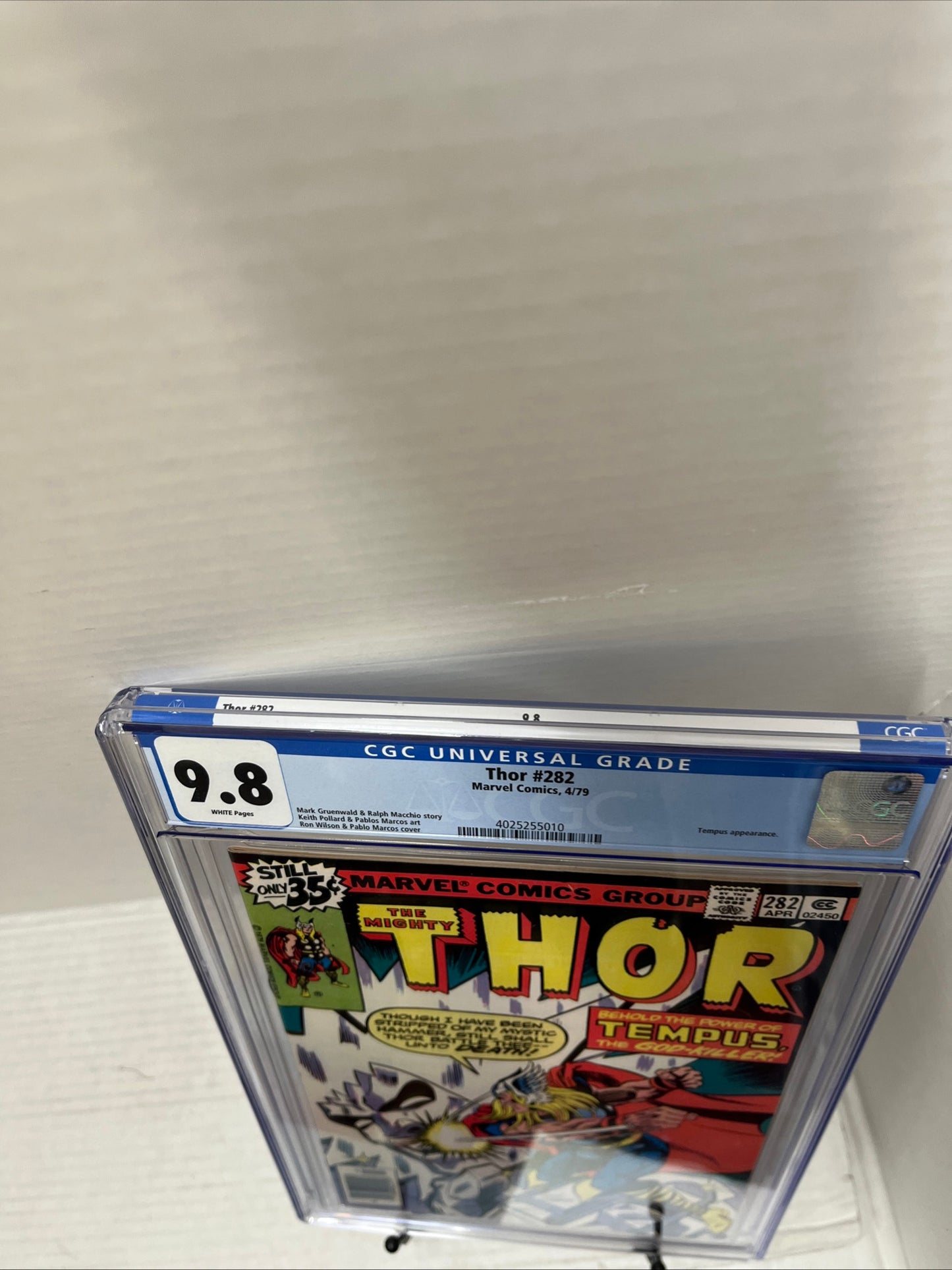 THOR #282 vs TEMPUS 1979 Immortus KANG Frankenstein 1st Time-Keepers CGC 9.8