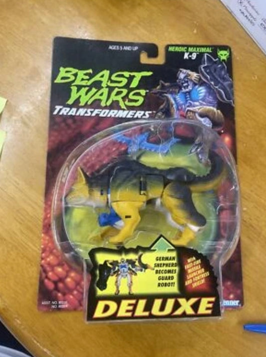 Transformers Beast Wars Deluxe Heroic Maximal K-9 Kenner New Factory Sealed 1996