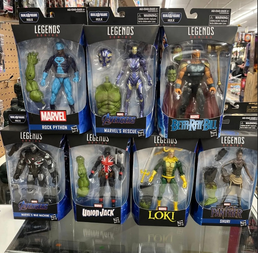 Marvel Legends Infinity War Smart Hulk Wave Set 100% Complete