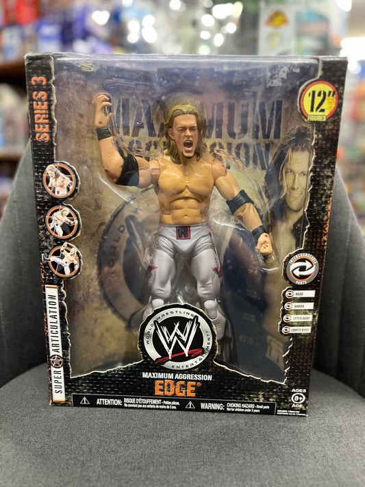 Toy Figure JAKKS WWE Maximum Aggression Series 3 Edge with Box