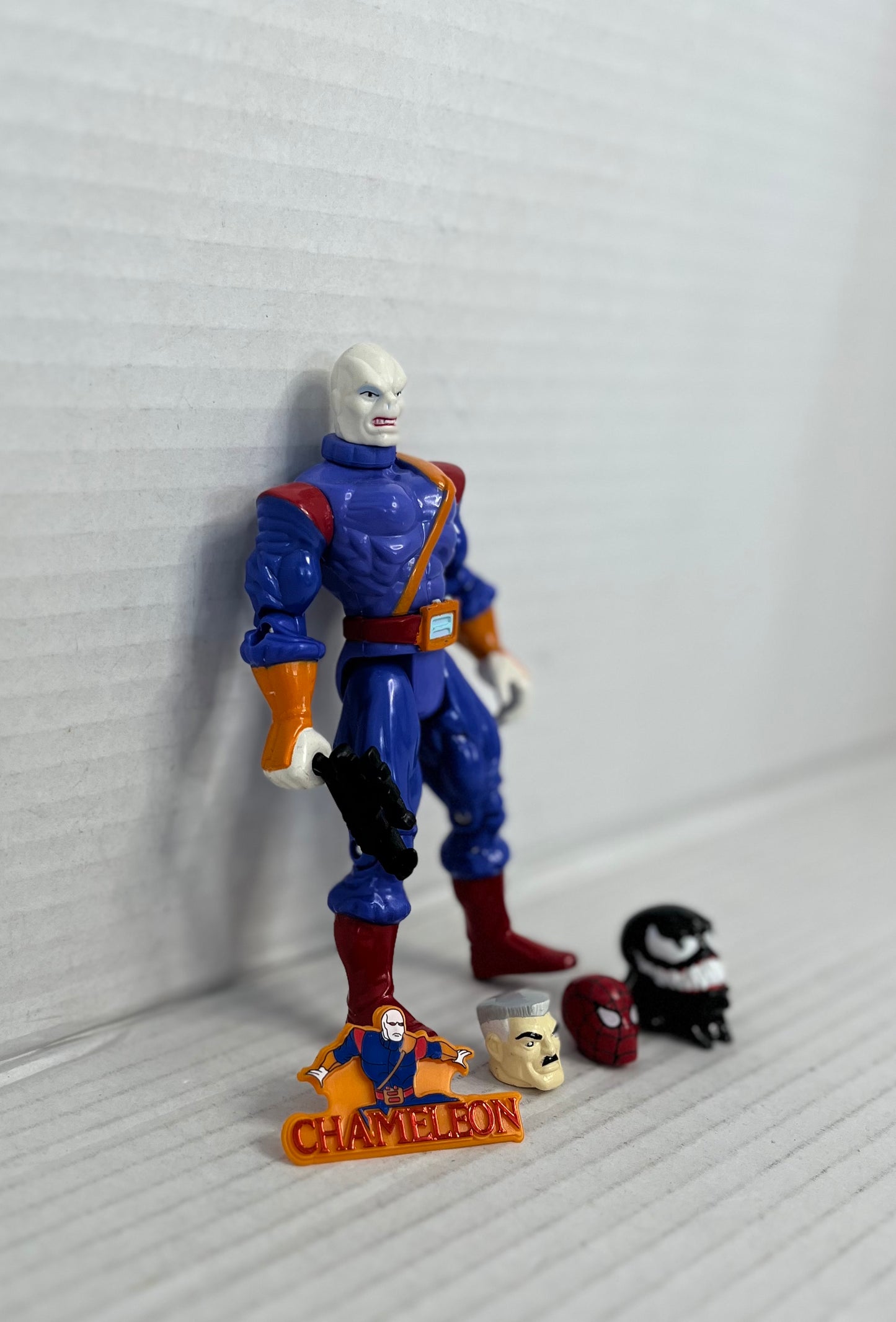Marvel Spider-Man The Animated Series Chameleon 5 inch Action Figure