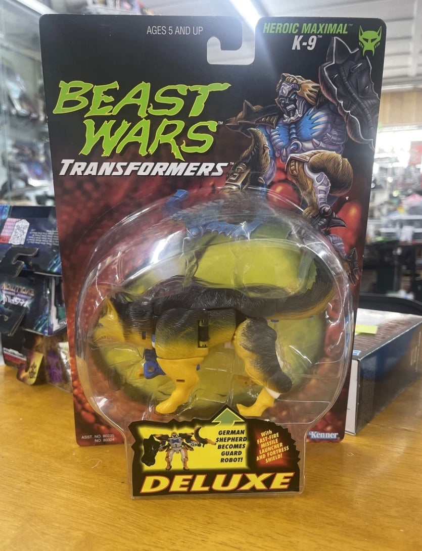 Transformers Beast Wars Deluxe Heroic Maximal K-9 Kenner New Factory Sealed 1996