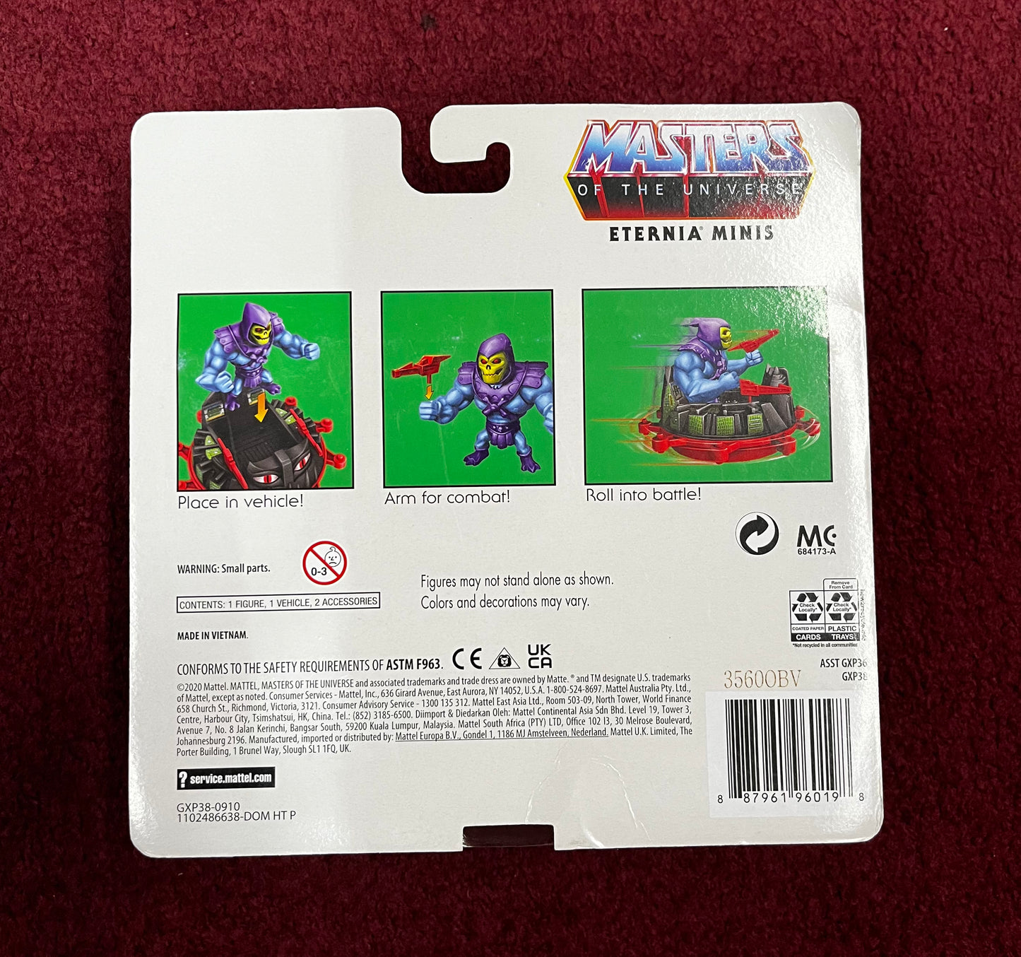 Masters Of The Universe Eternia Skeletor Roton Set