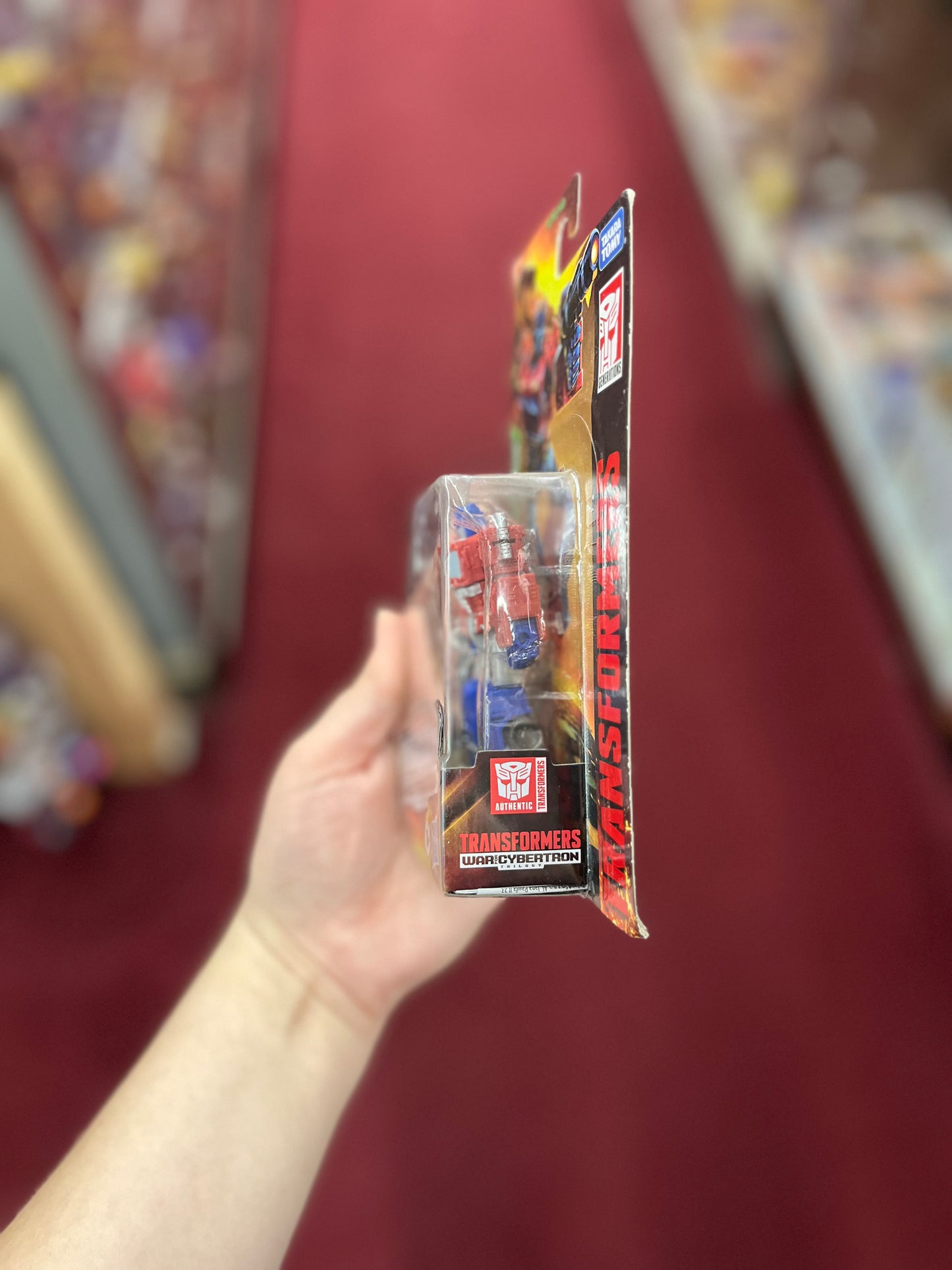Transformers Kingdom Legacy Optimus Prime Complete Core Class war for cybertron