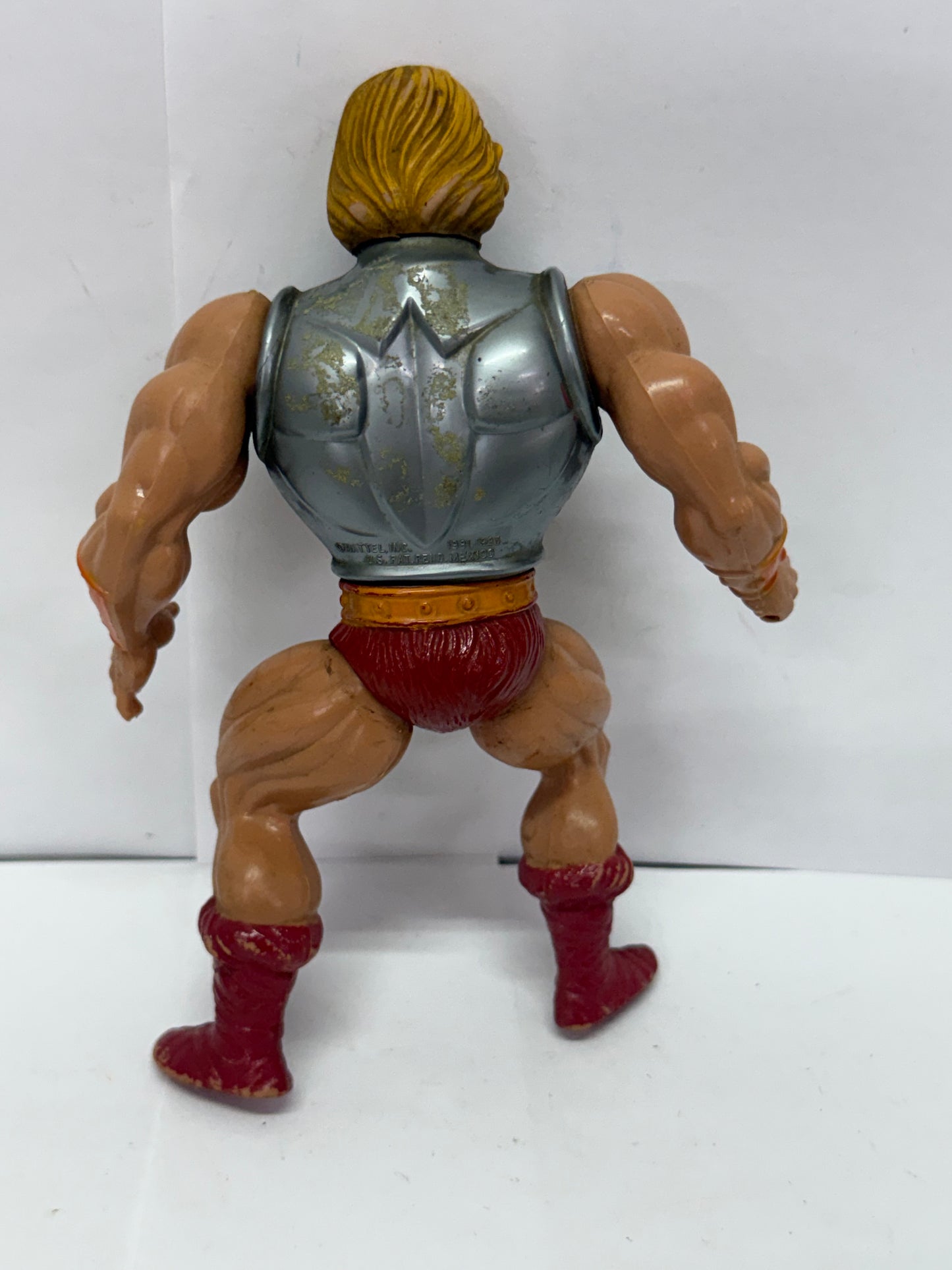Vintage Battle Armor He-man Masters Of The Universe Motu Figure Complete Mexico