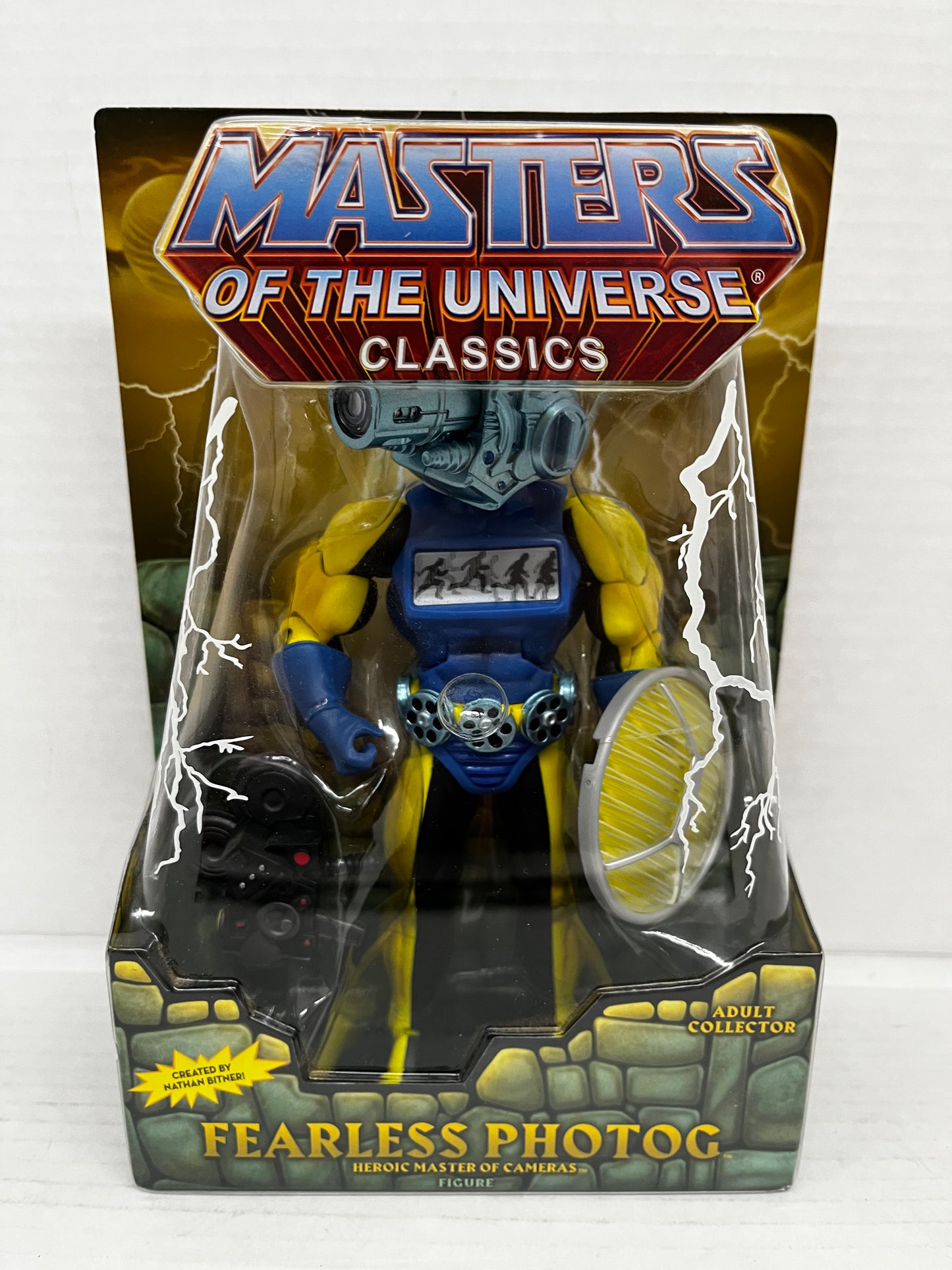 Masters of the Universe Classics Fearless Photog Figure MOTU Mattel