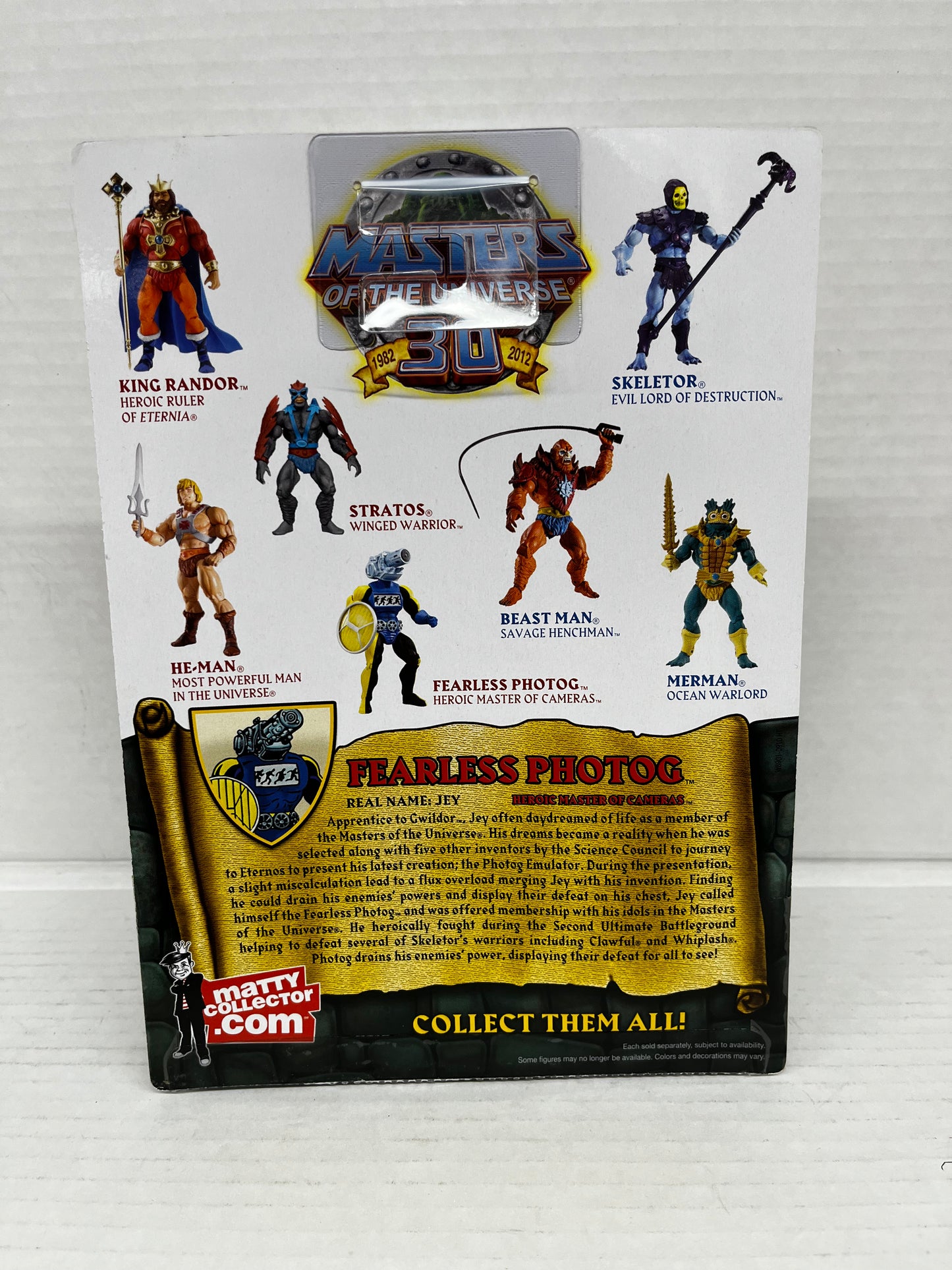Masters of the Universe Classics Fearless Photog Figure MOTU Mattel