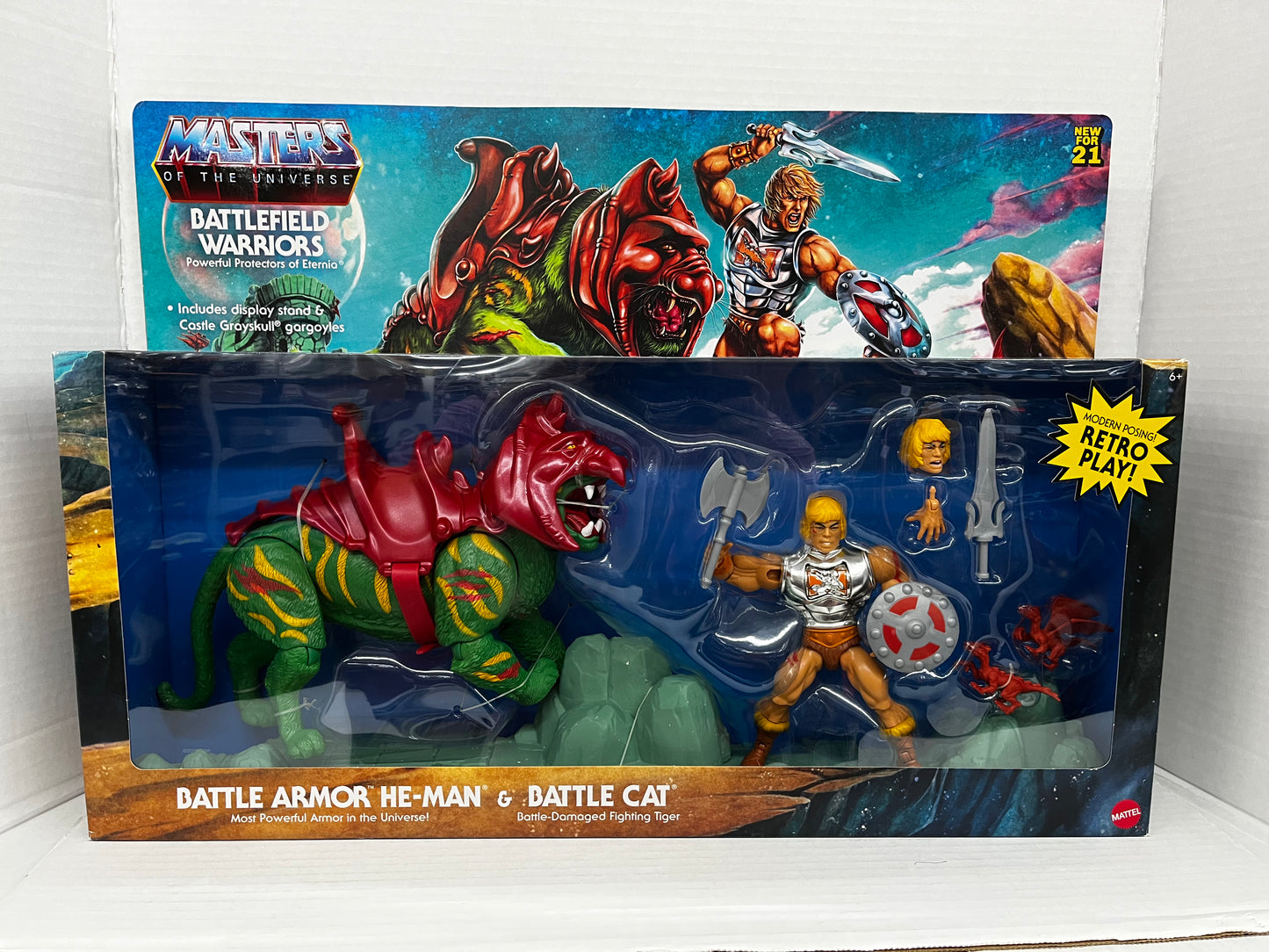 Masters of the Universe He-man Origins Battlefield Warriors Action Figure