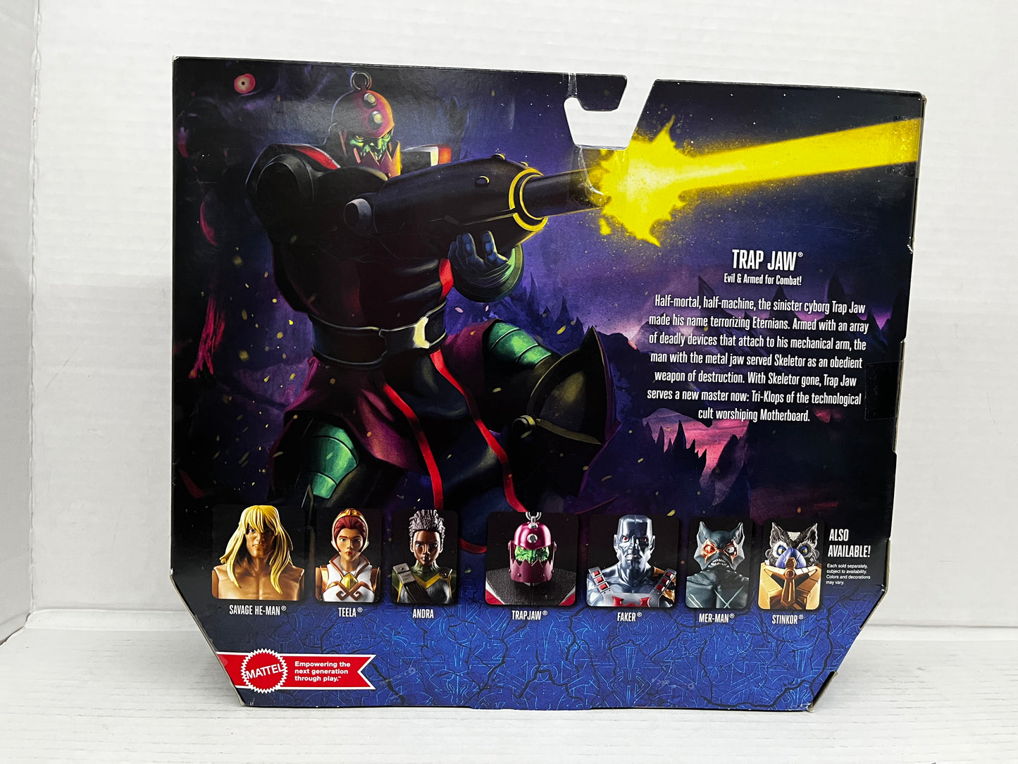 Mattel Masters of the Universe Masterverse Trap Jaw Action Figure