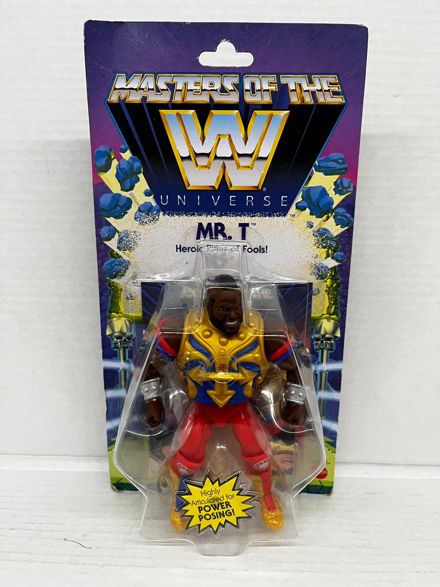 Mattel Masters of the WWE Universe Mr. T Action Figure MOTU