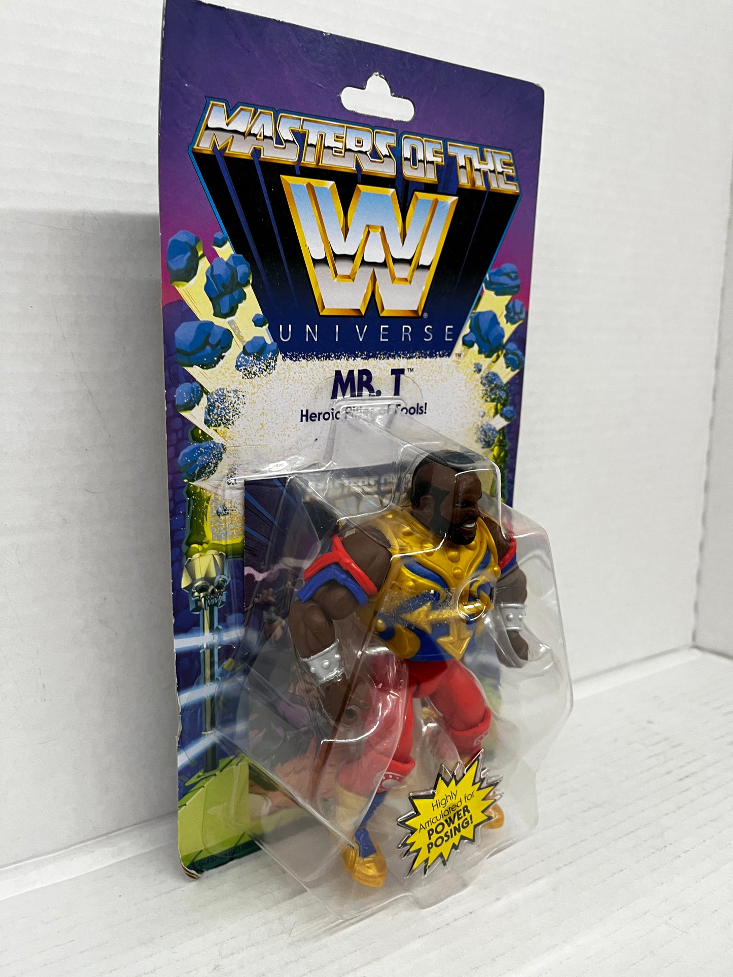 Mattel Masters of the WWE Universe Mr. T Action Figure MOTU