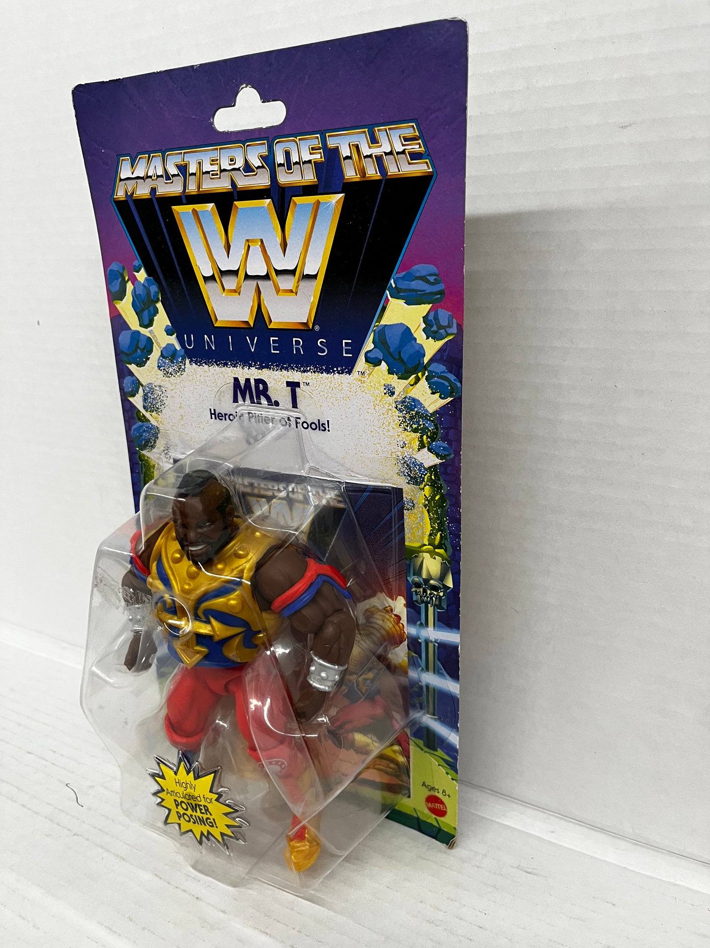 Mattel Masters of the WWE Universe Mr. T Action Figure MOTU