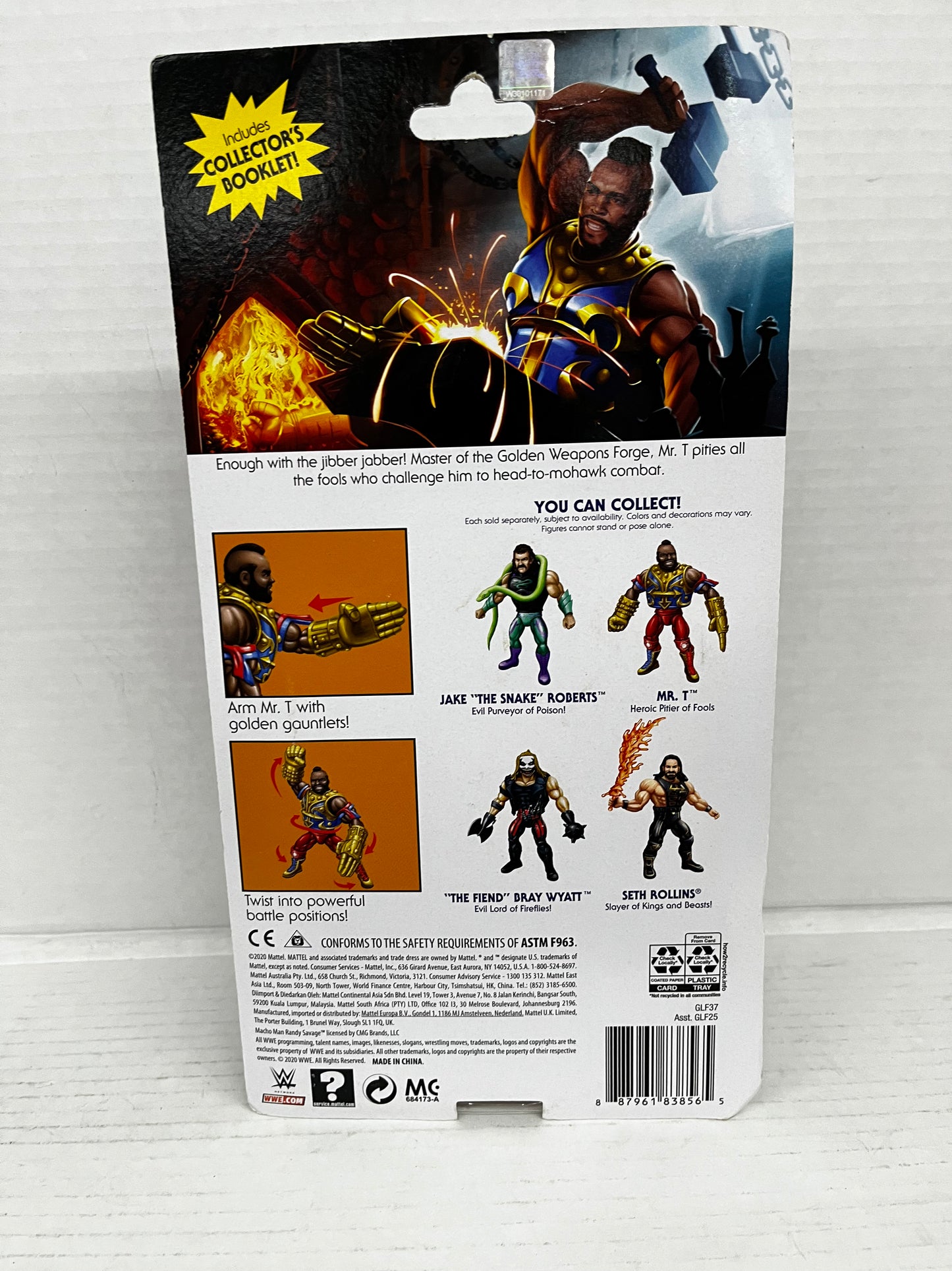 Mattel Masters of the WWE Universe Mr. T Action Figure MOTU