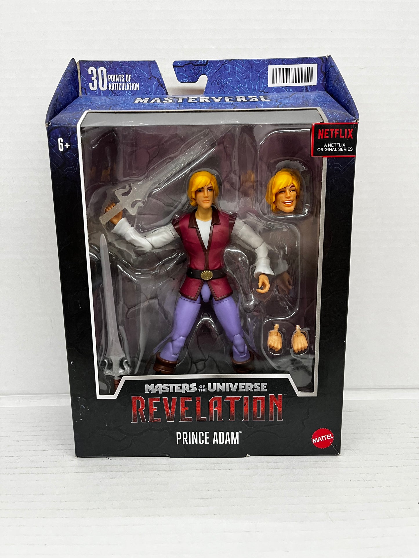 Mattel Masters of the Universe MOTU Masterverse Revelation Prince Adam
