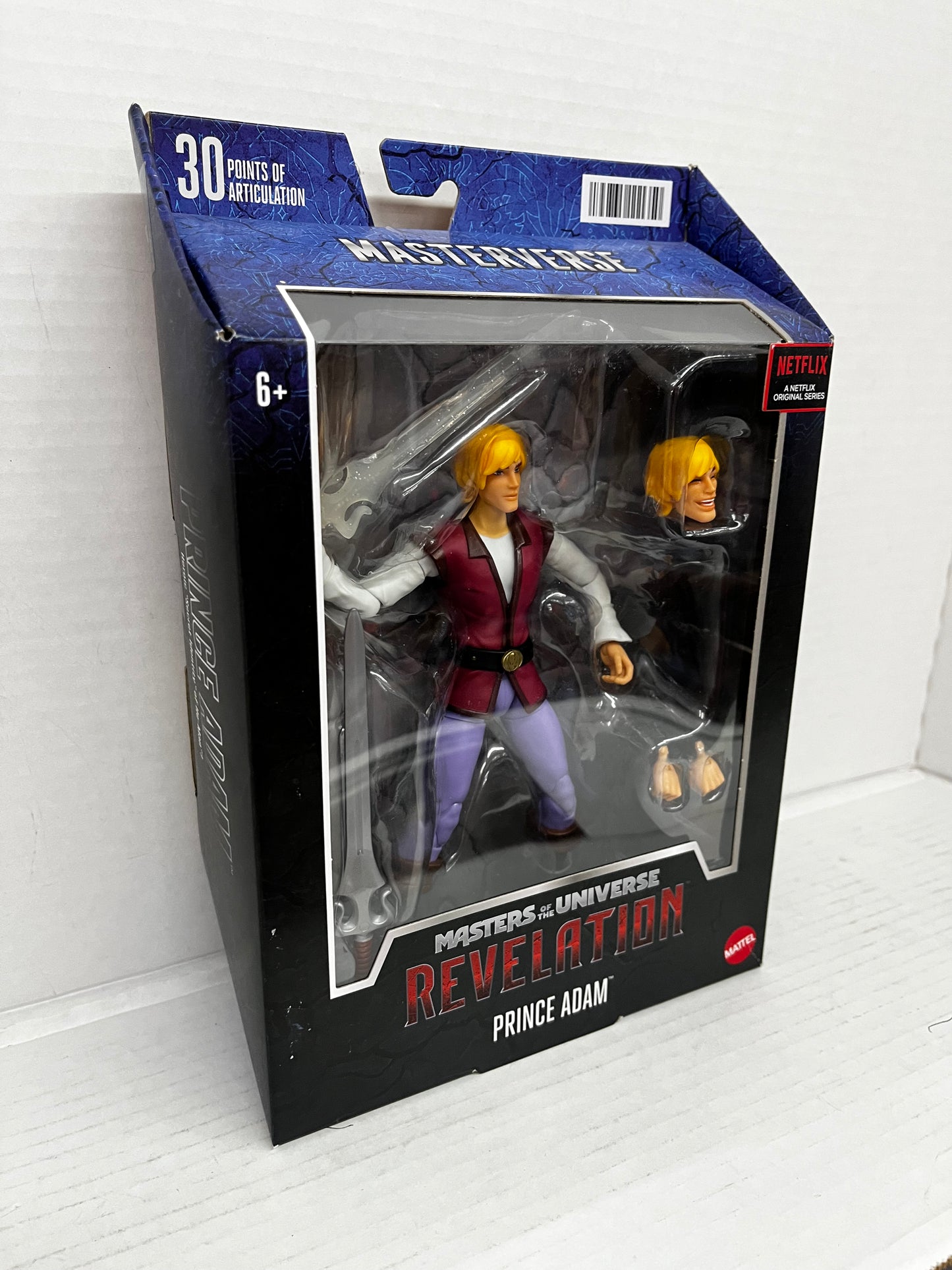 Mattel Masters of the Universe MOTU Masterverse Revelation Prince Adam