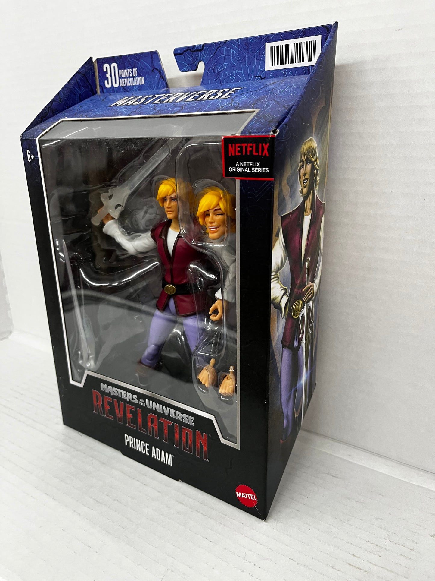 Mattel Masters of the Universe MOTU Masterverse Revelation Prince Adam