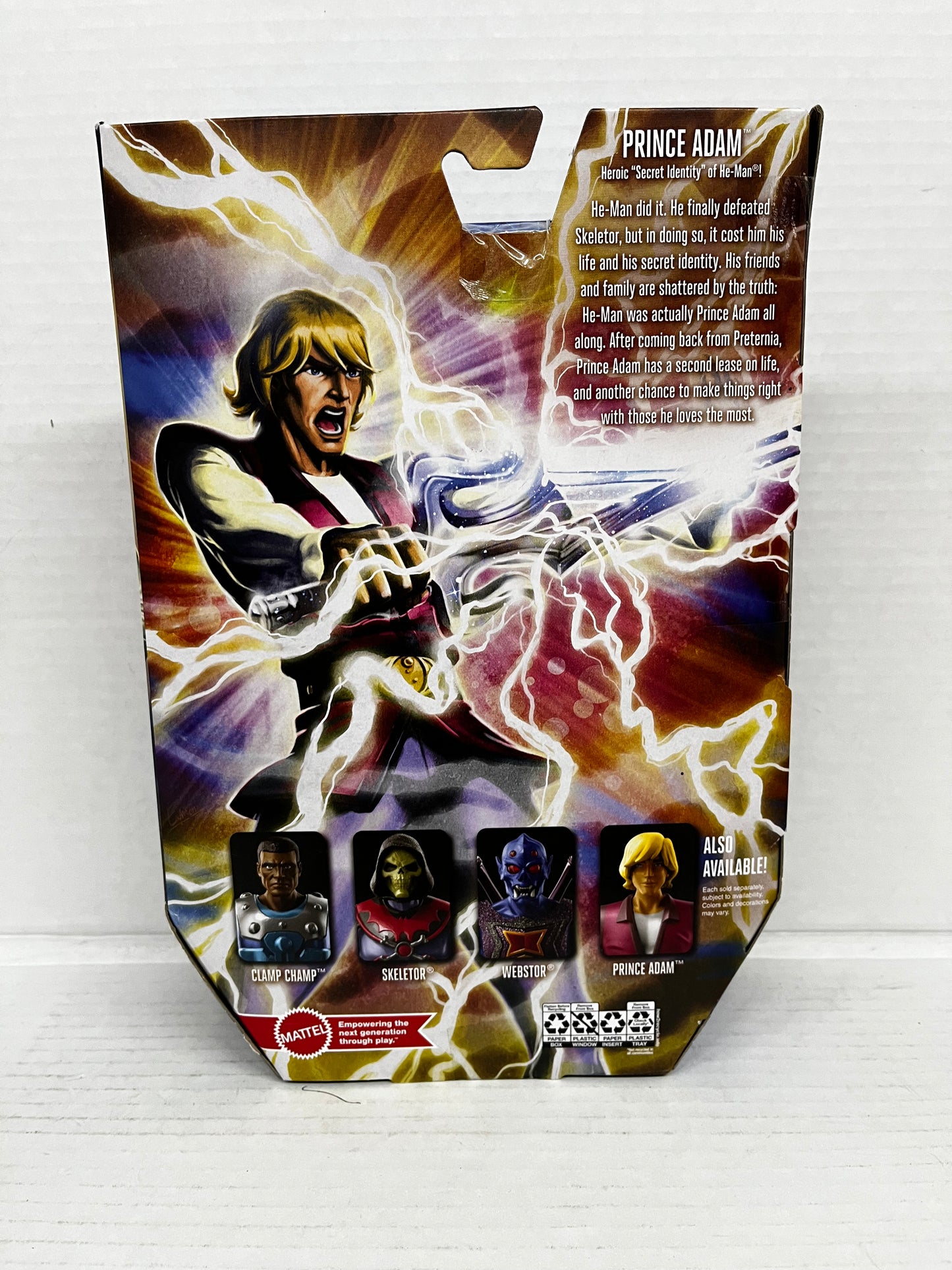 Mattel Masters of the Universe MOTU Masterverse Revelation Prince Adam