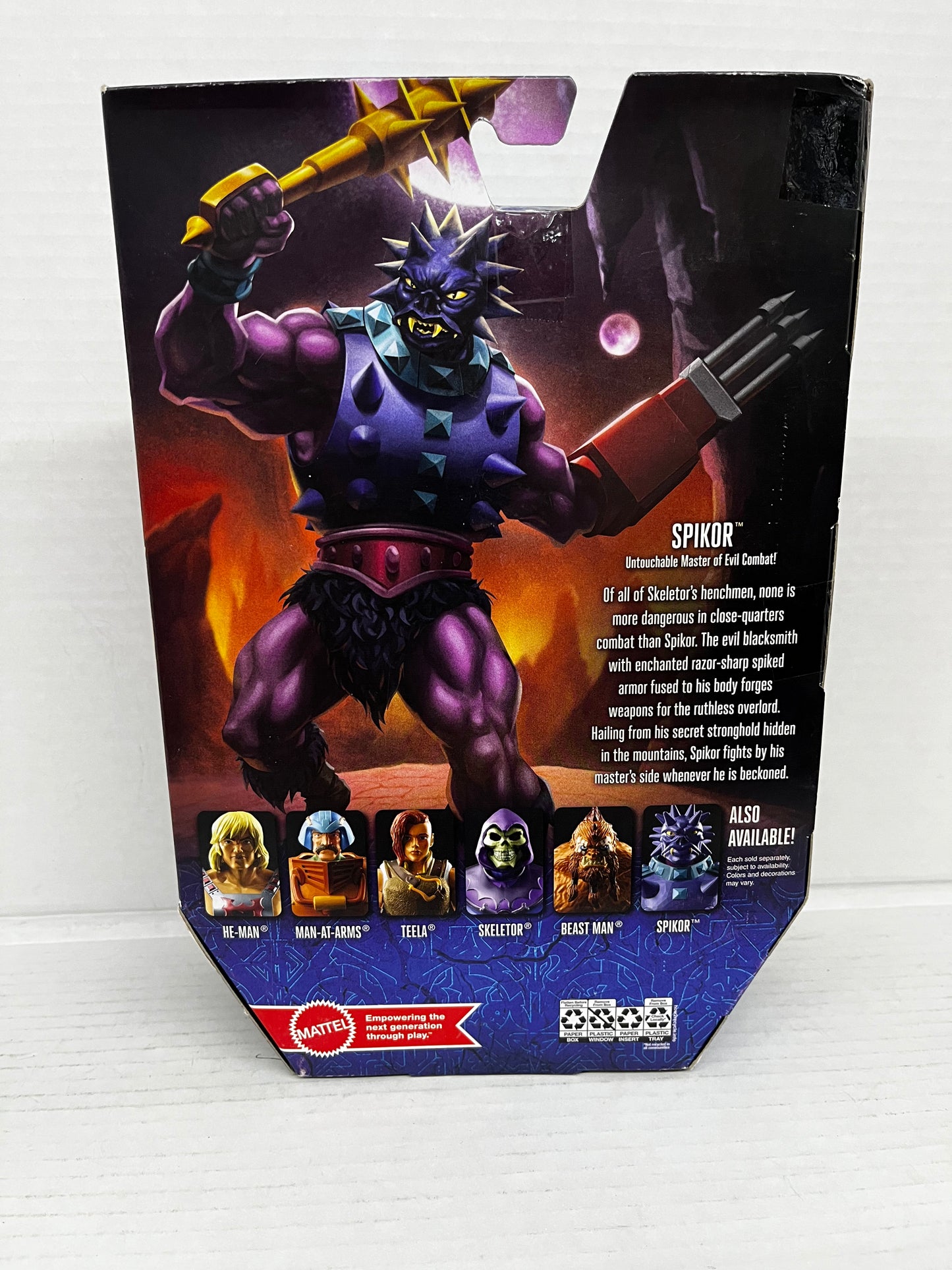 Mattel Masters of the Universe Revelation Spikor Action Figure