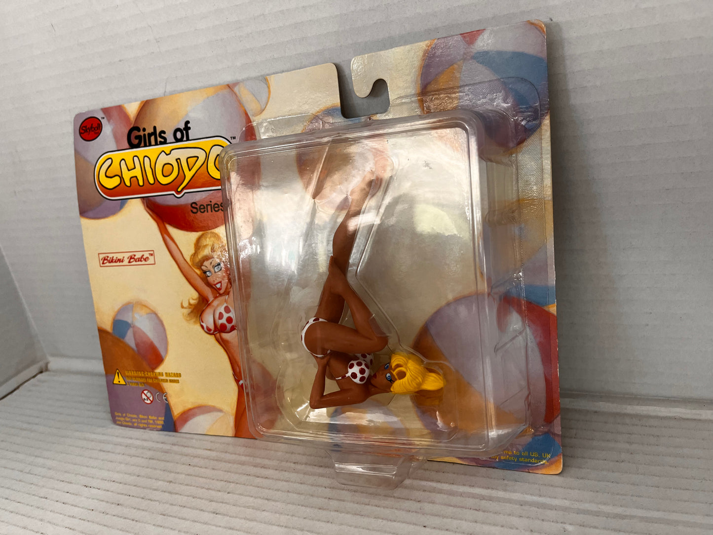 GIRLS of CHIODO Series I BIKINI BABE Action Signed Figurine MOC 1998 SkyBolt Joe