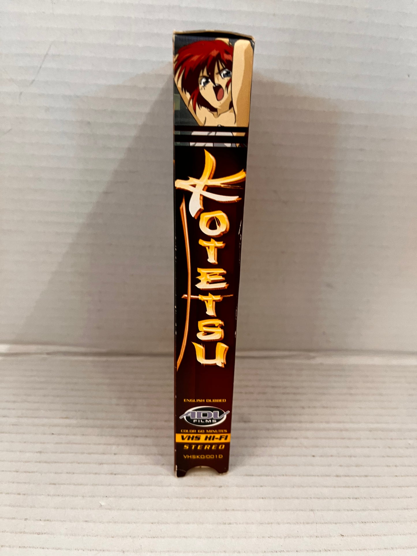 The Adventures of Kotetsu VHS English Language Version 1999