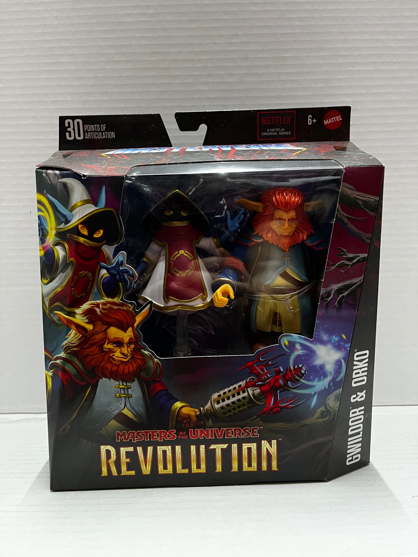 MATTEL 2023 MOTU MASTERVERSE REVOLUTION GWILDOR & ORKO