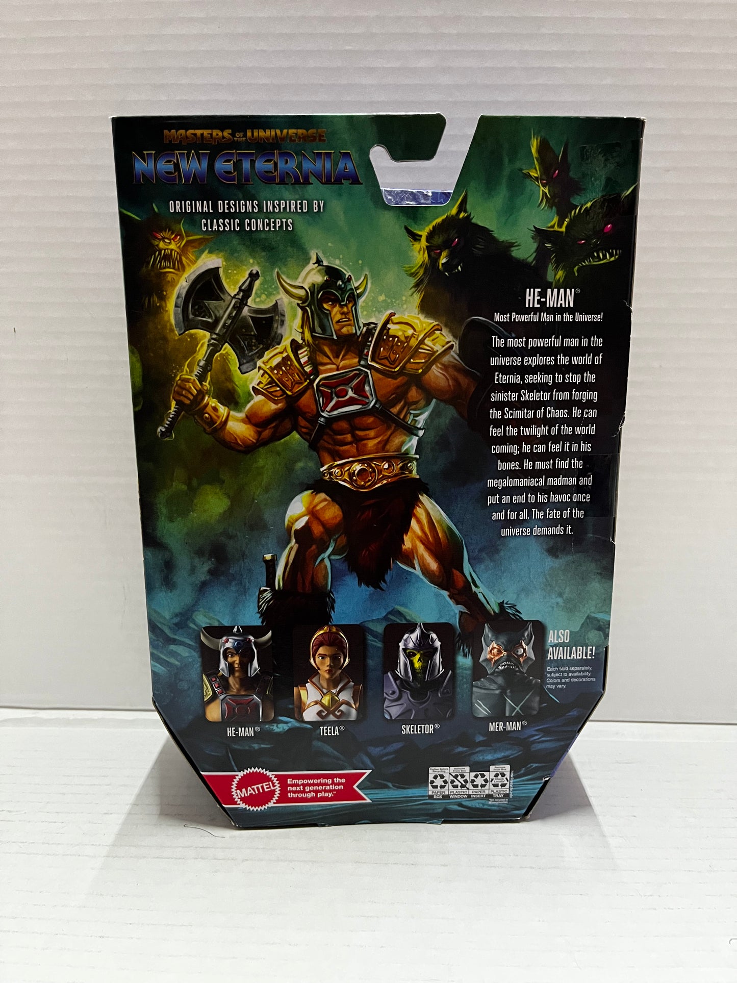 Masters of The Universe MOTU Masterverse New Eternia Viking He-Man