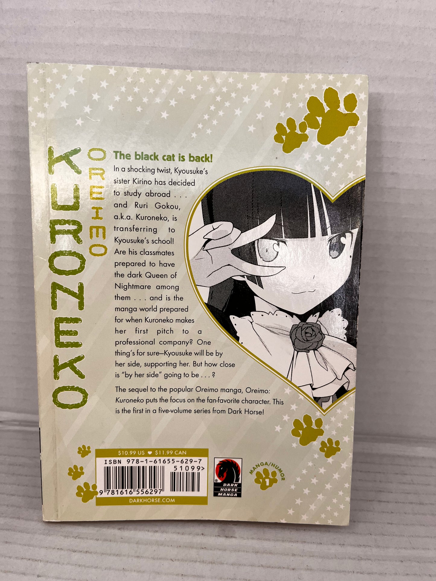 Oreimo Kuroneko #1 Manga Comic Paperback Dark Horse (2015)
