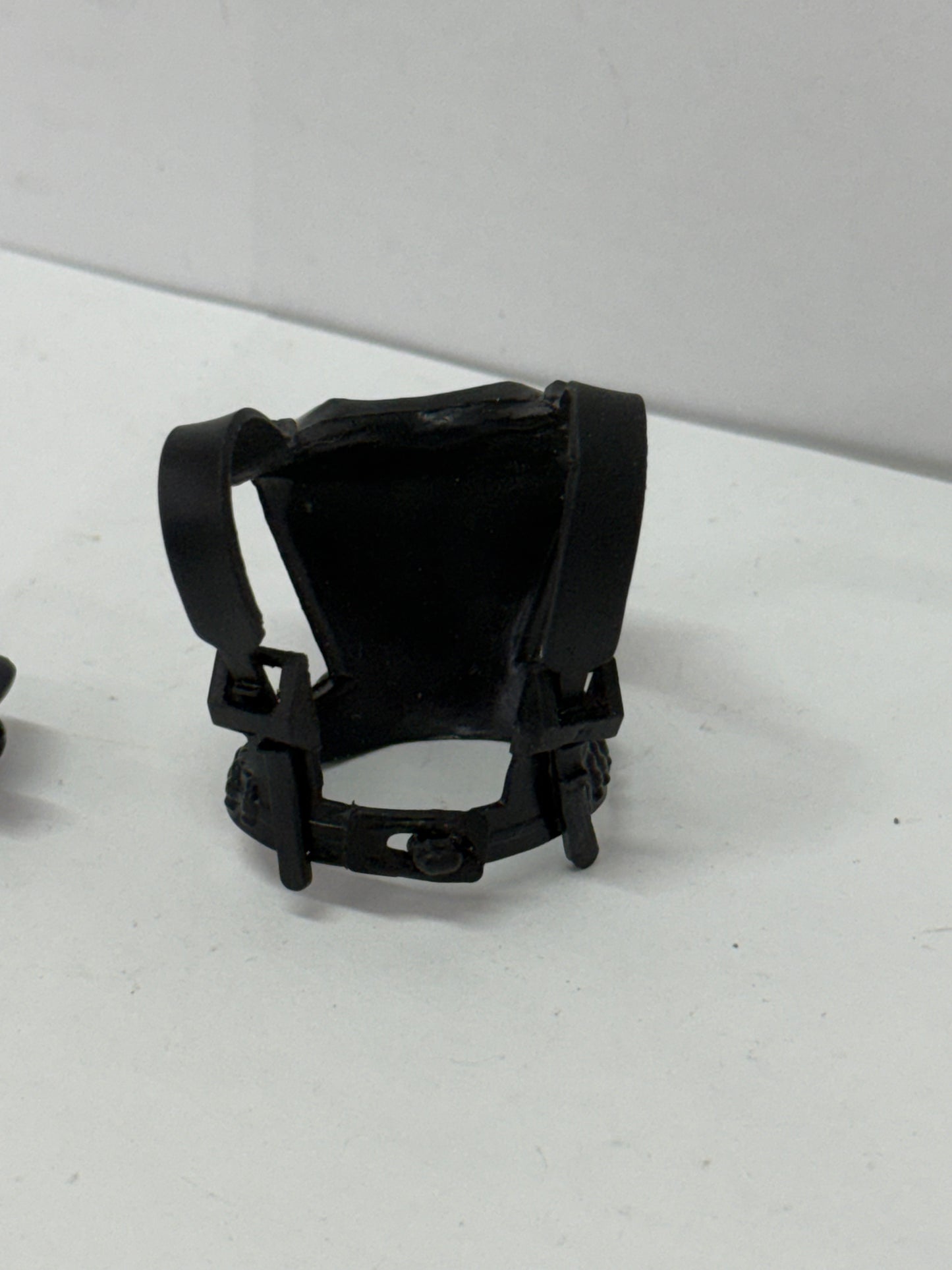 Vintage He-Man MOTU ZODAC Black Ray GUN & Harness Chest ARMOR 1981 Weapon #2