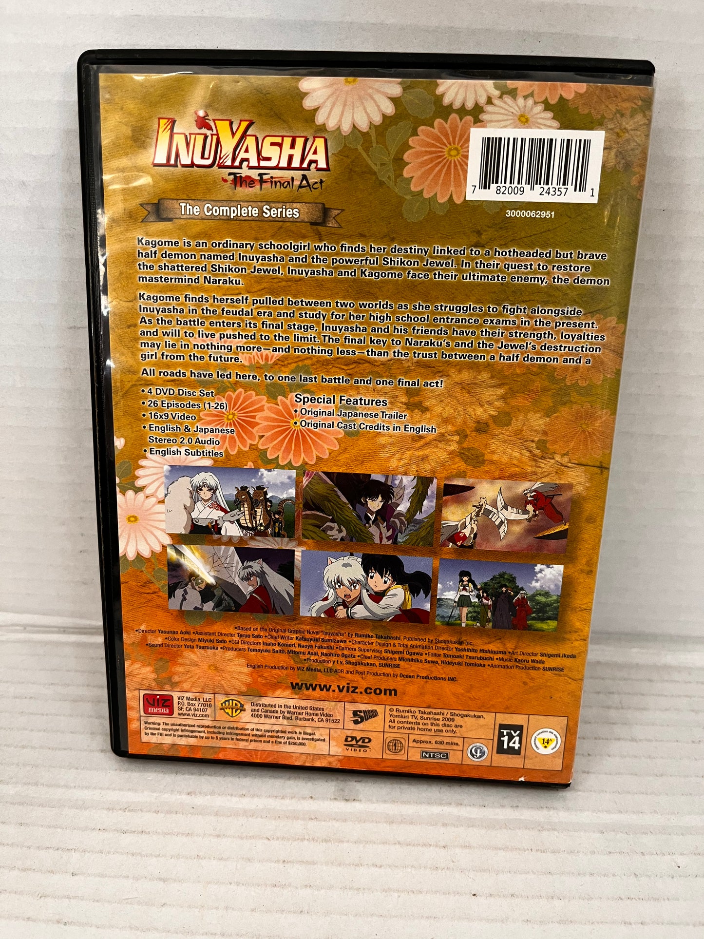 Inuyasha the Final Act: Complete Series DVD Boxed Set, Dolby, Subtitled