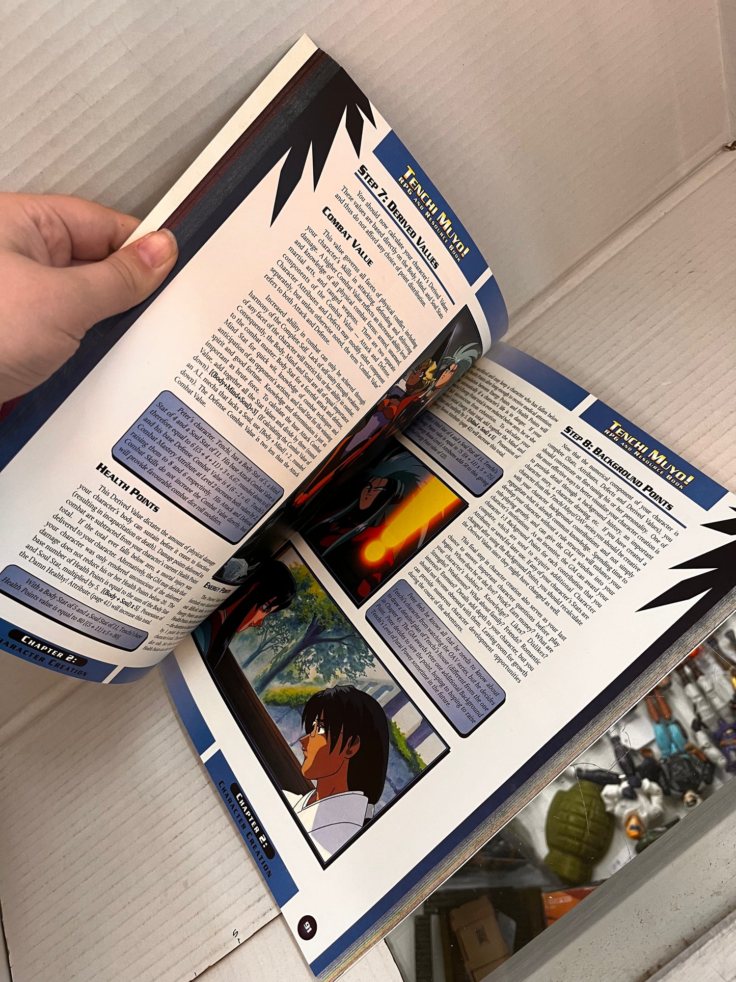 Tenchi Muyo! RPG and Resource Book, Nice shape!
