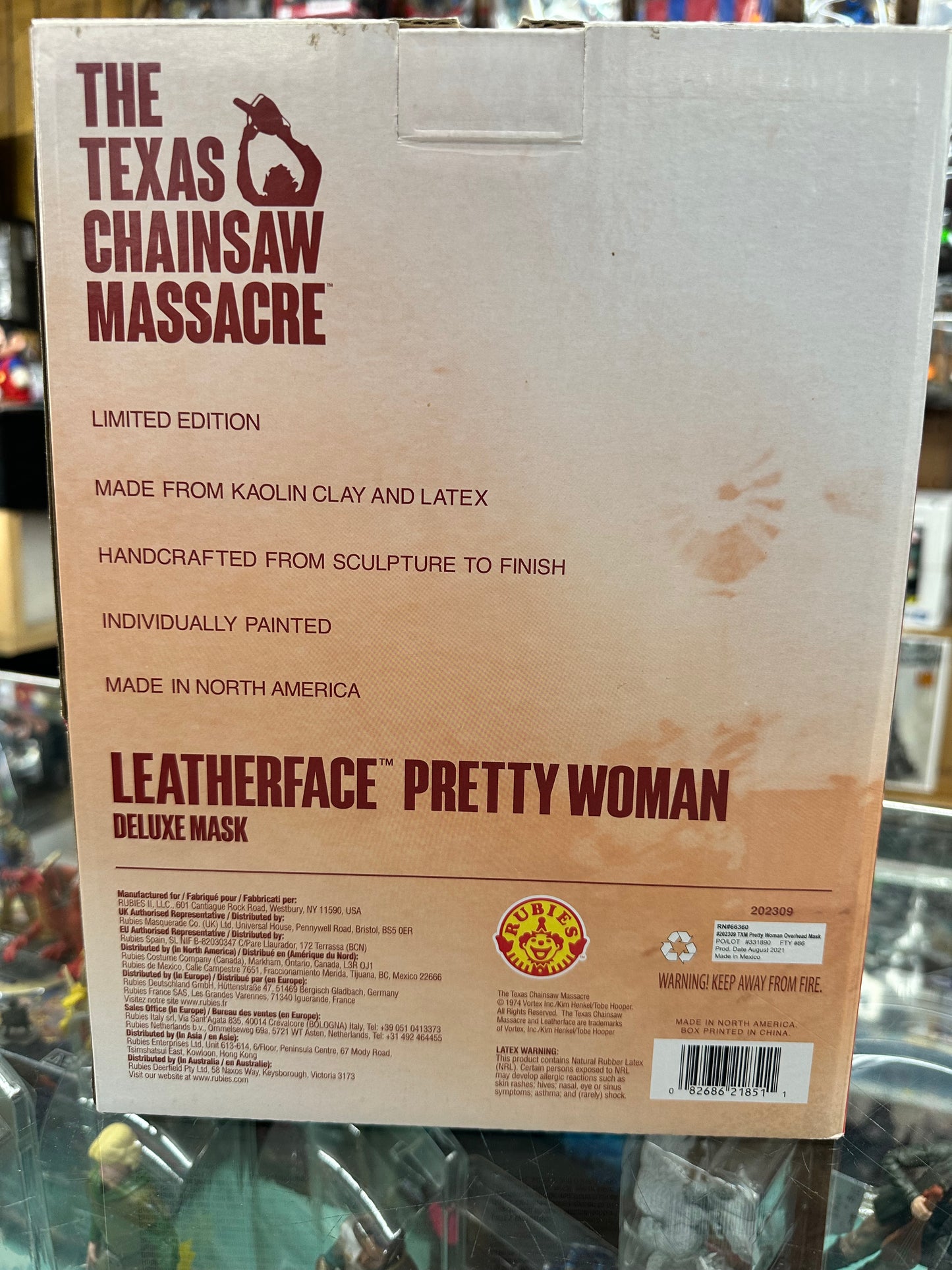 Rubies Leatherface Pretty Woman Deluxe Mask