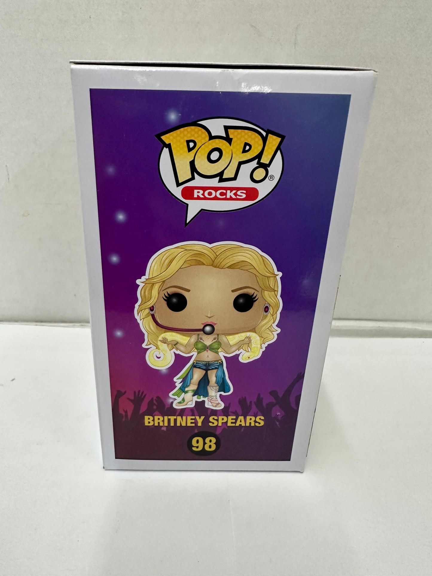 FUNKO Pop! Rocks Britney Spears Vinyl Figure #98