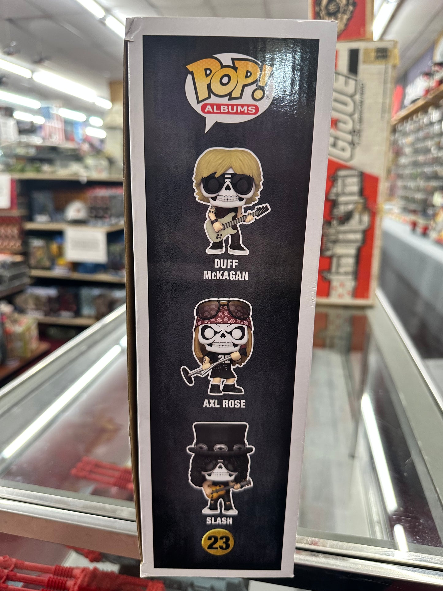 Guns N Roses Funko Pop! Appetite For Destruction Axl Rose/Duff /Slash Sealed