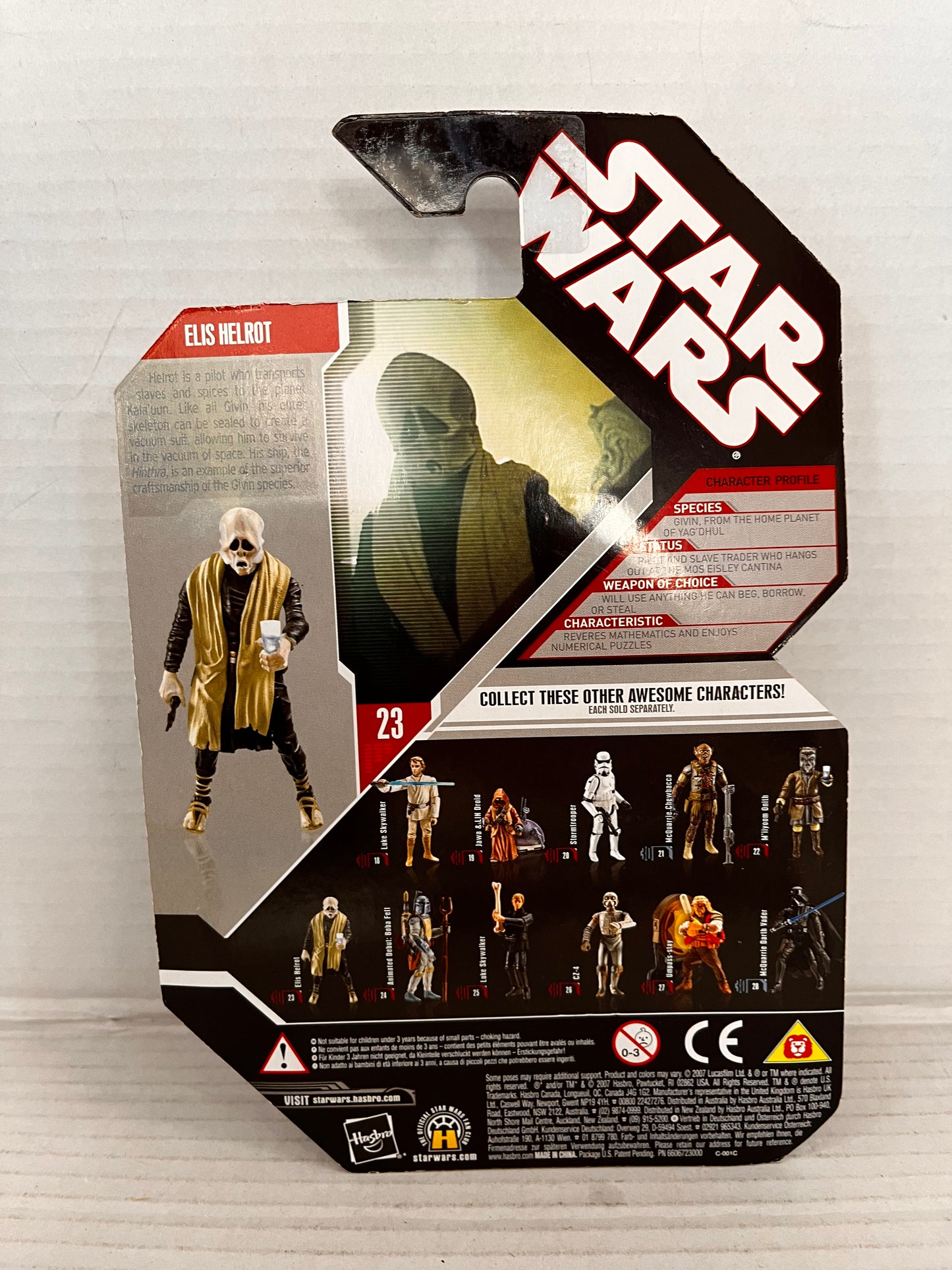 Elis Helrot 23 2007 STAR WARS 30th Anniversary NEW Sealed CANTINA
