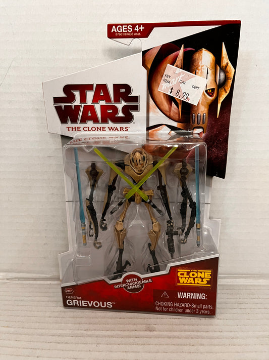 Hasbro Star Wars Clone Wars General Grievous CW01 Action Figure