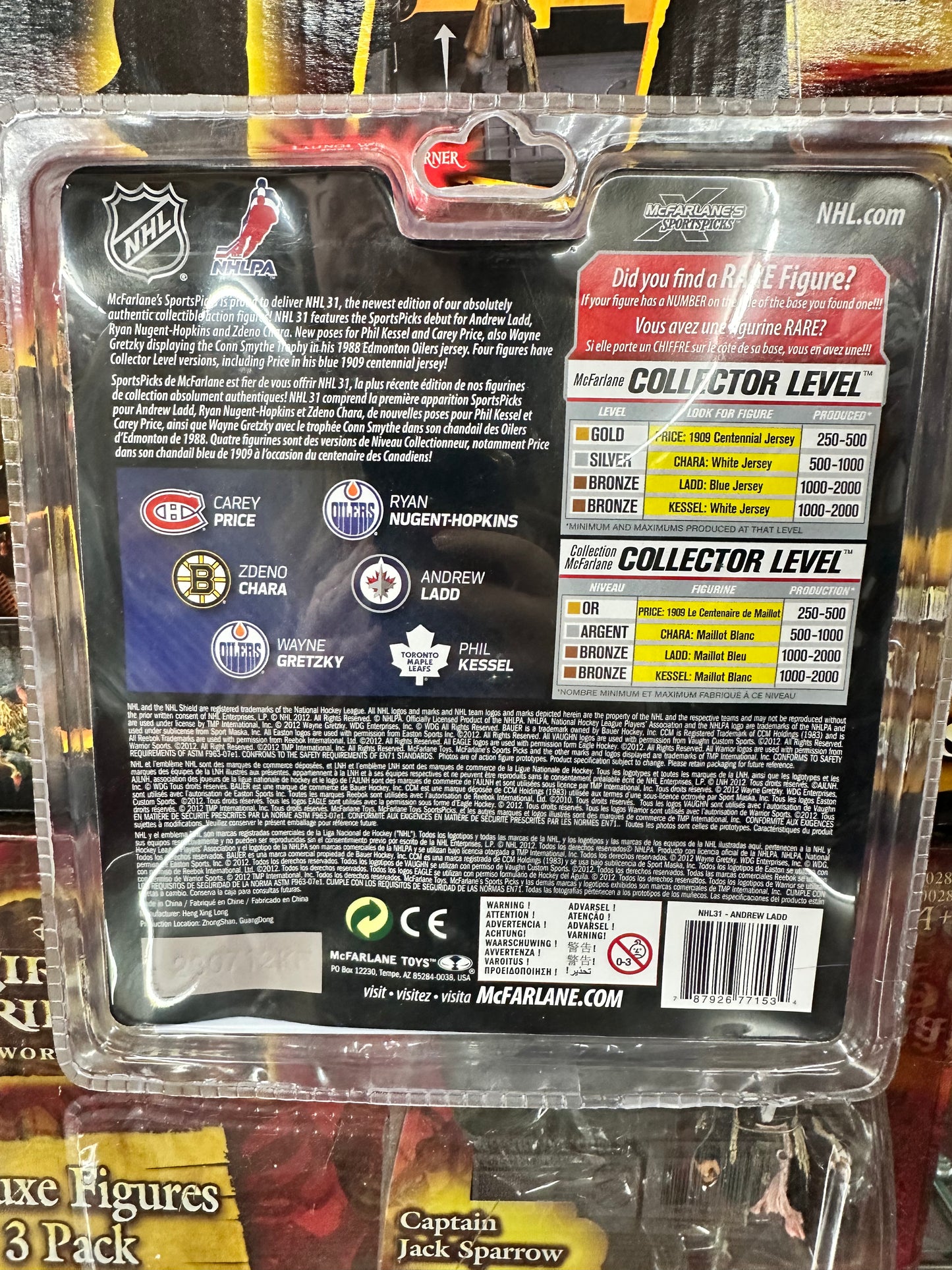 NHL Andrew Ladd Series 31 Figure McFarlane