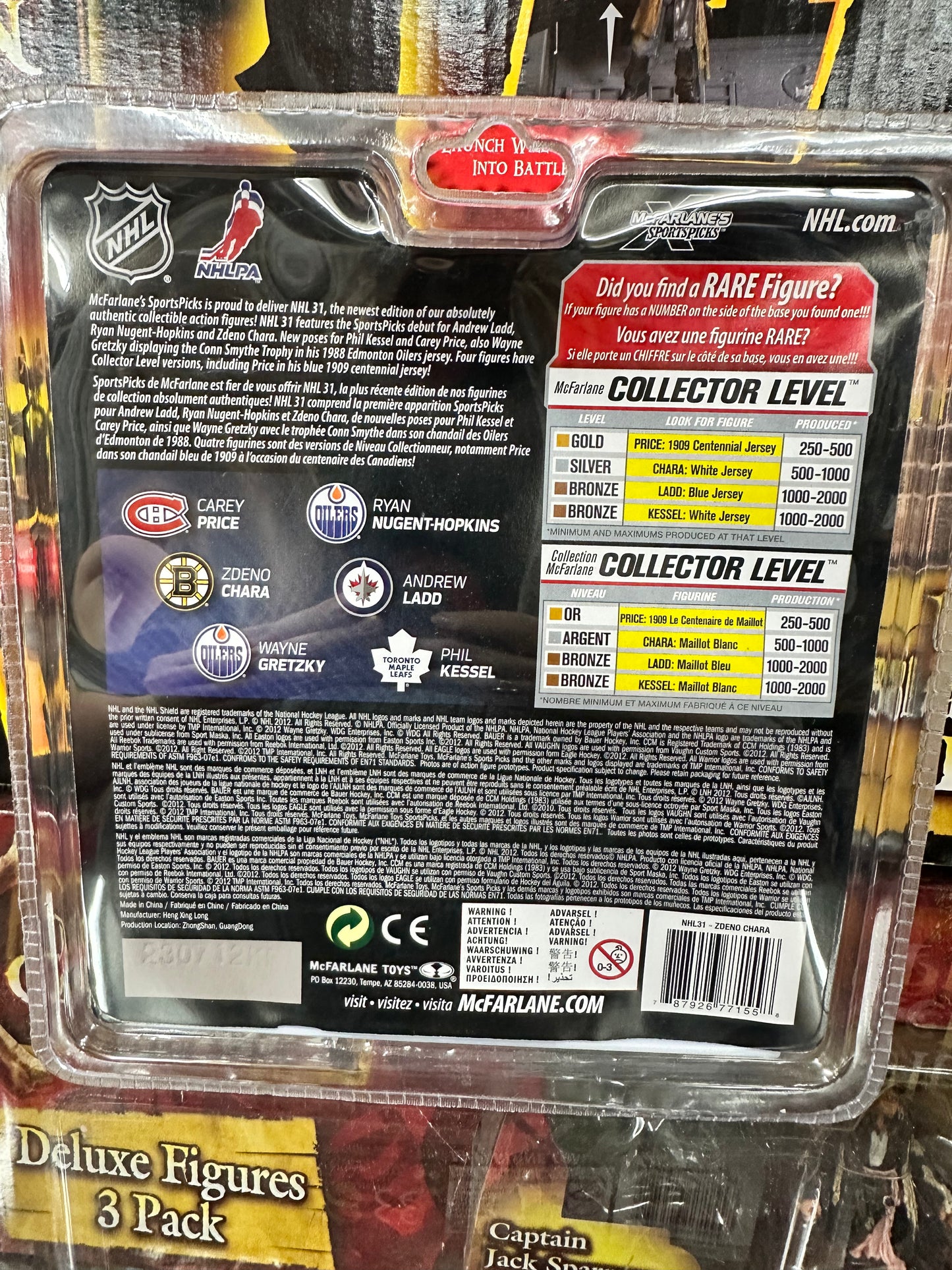 McFarlane NHL Zdeno Chara Figure New