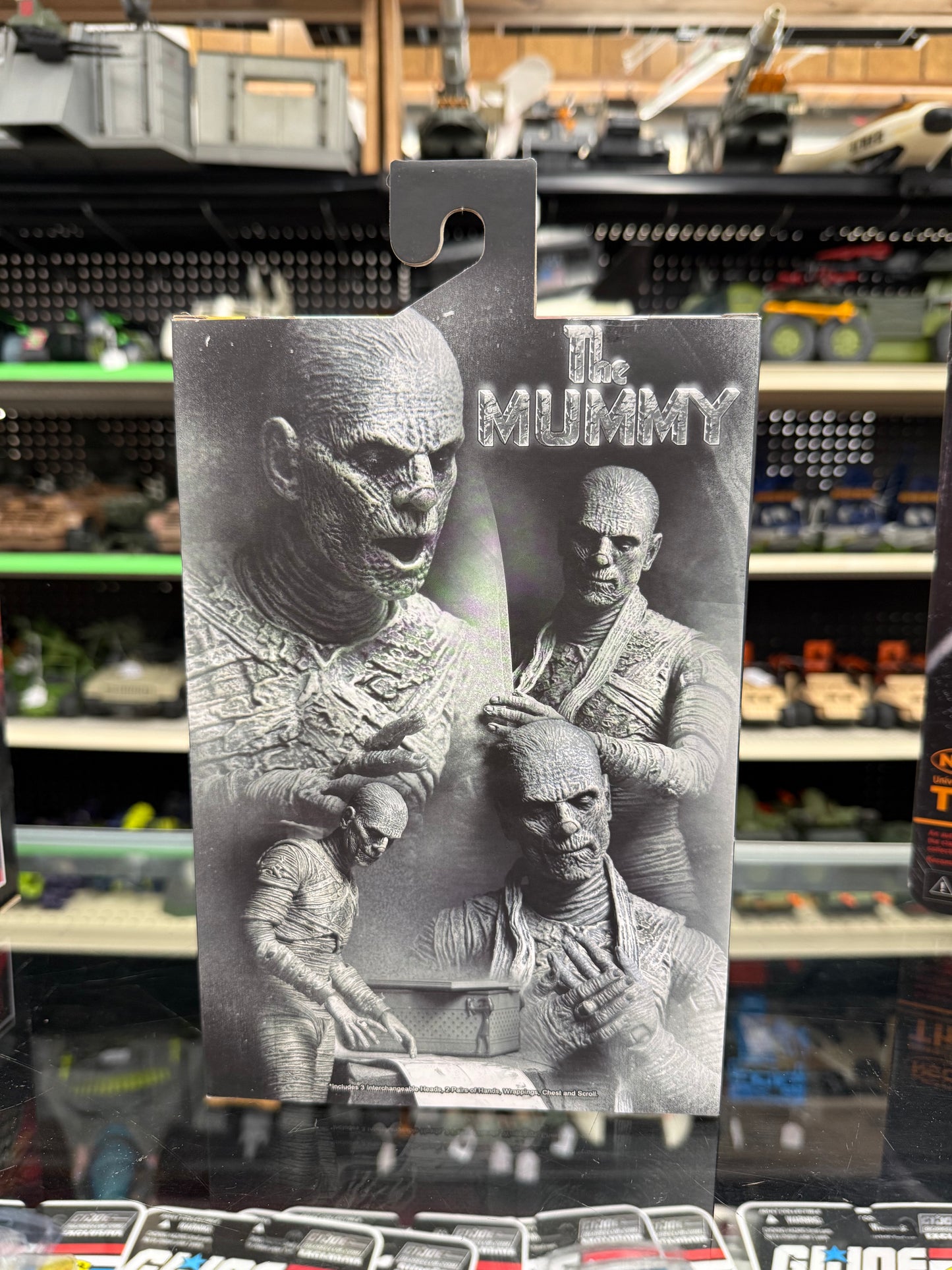 NECA Universal Monsters THE MUMMY Ultimate 7" B&W Action Figure 1932 B. Karloff