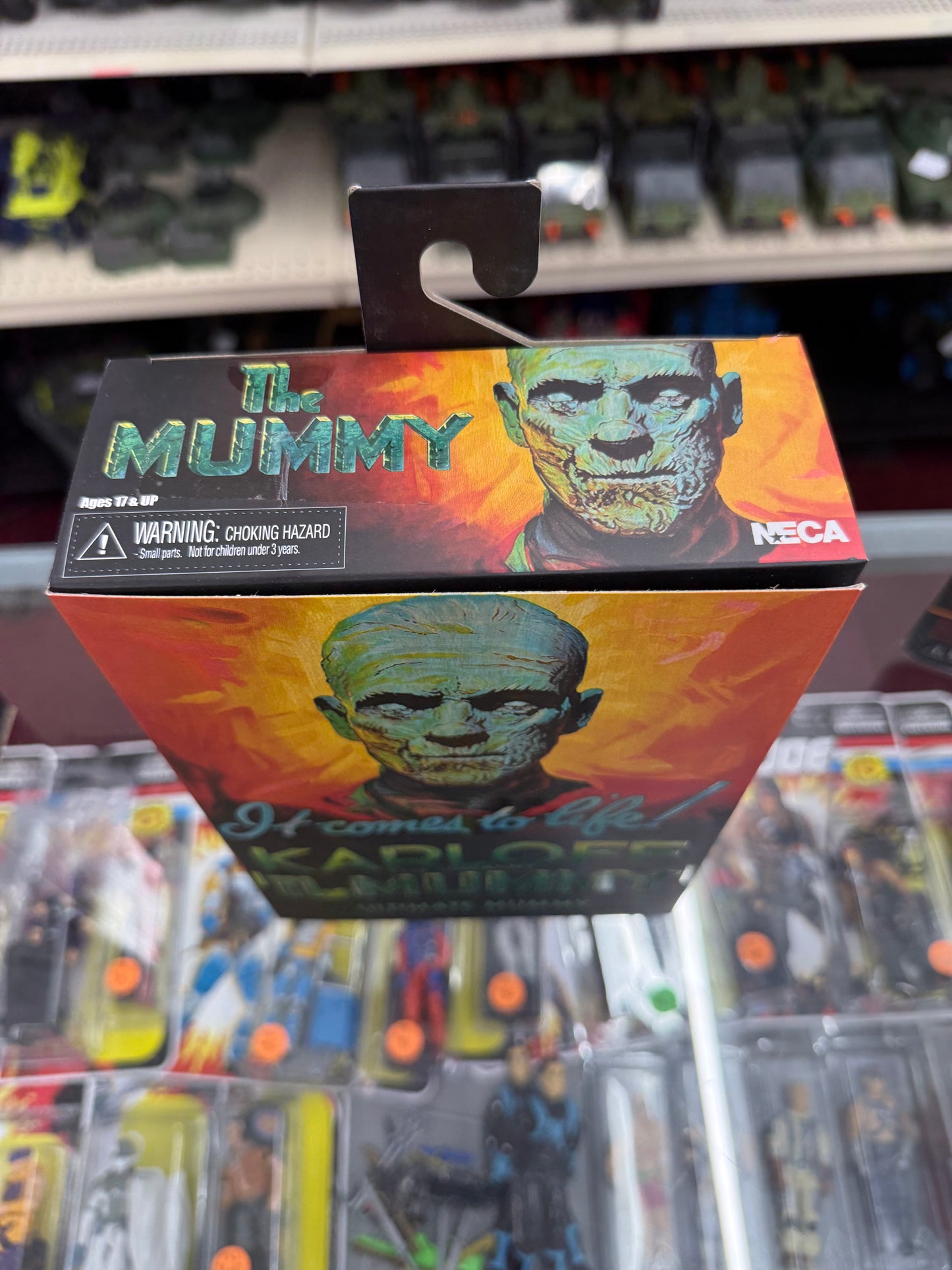 NECA Universal Monsters THE MUMMY Ultimate 7" B&W Action Figure 1932 B. Karloff