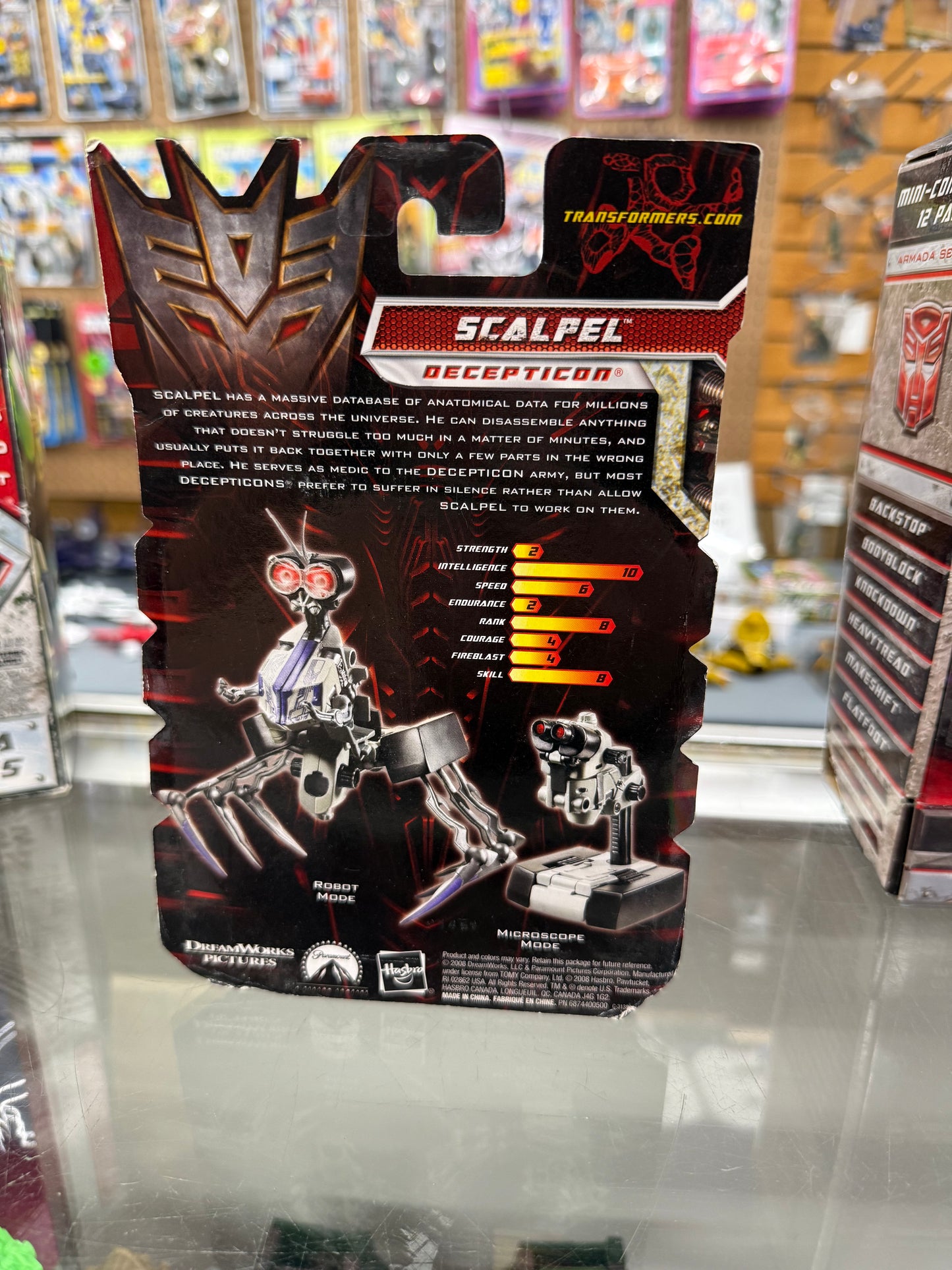 Hasbro Transformers Scout Class Scalpel 2009 Revenge of the Fallen New