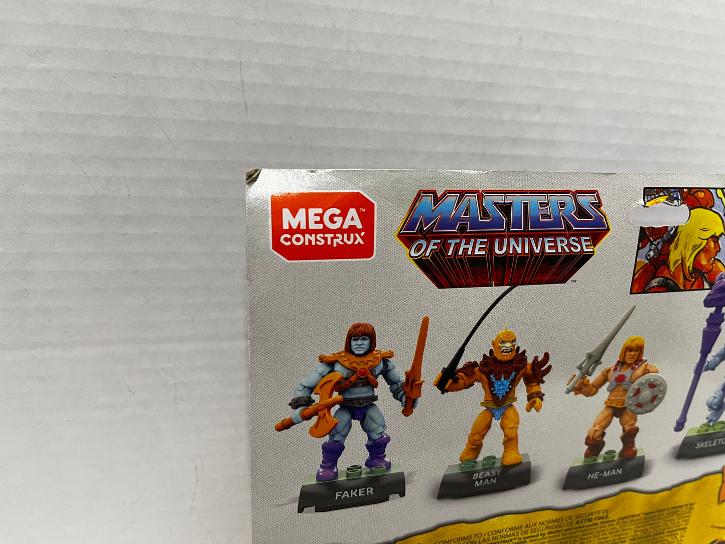 Mega Construx Masters of the Universe Battle for Eternia 5 Figure Set He Man